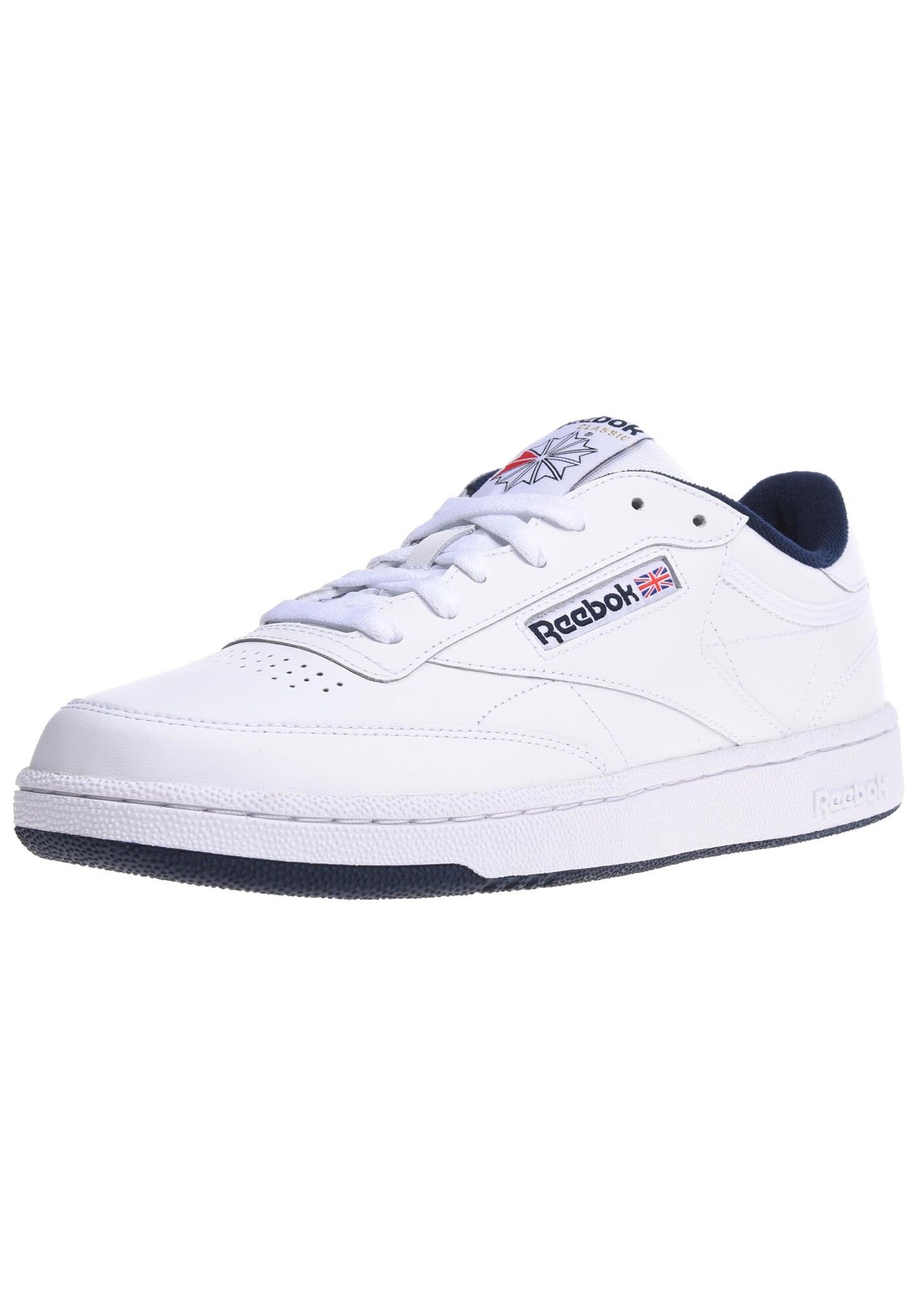 Reebok Classic Heren Sneakers Laag Club C 85 Wit reebok classic kopen in de aanbieding