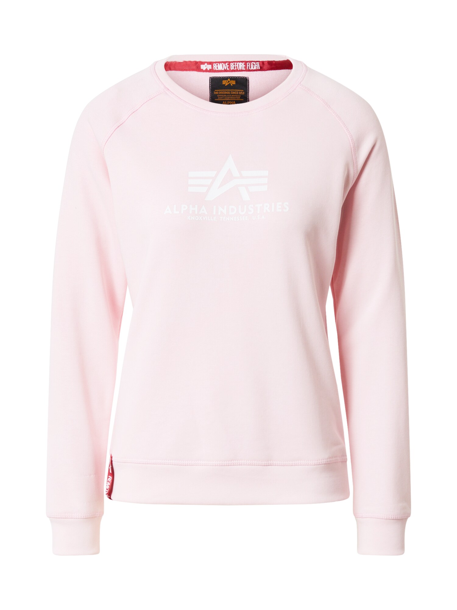 ALPHA INDUSTRIES Megztinis be užsegimo  rožių spalva