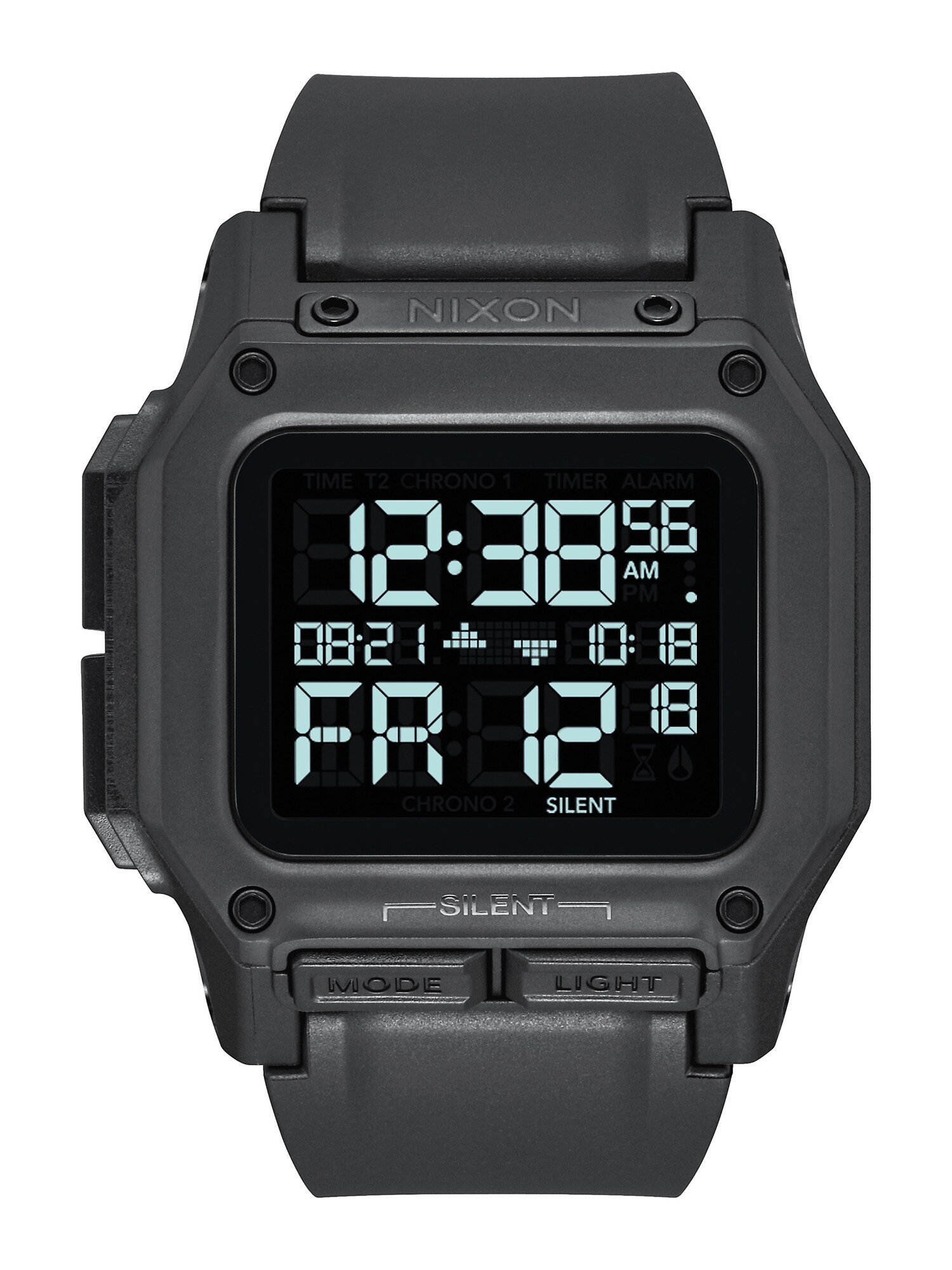 Nixon Ceasi digital Regulus  negru
