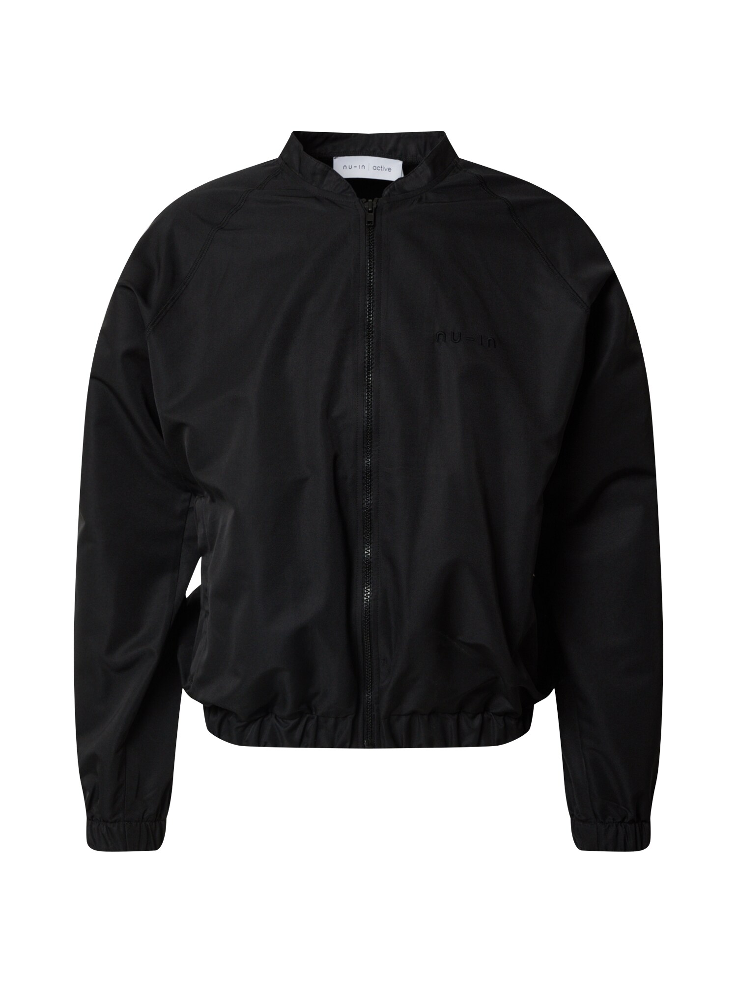 NU-IN Demisezoninė striukė 'Zip Up Shell Track Top'  juoda