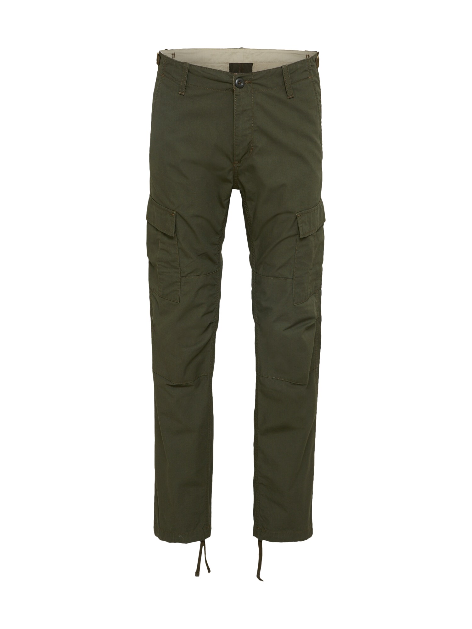 Carhartt WIP Laisvo stiliaus kelnės 'Aviation Pant'  alyvuogių spalva / tamsiai žalia