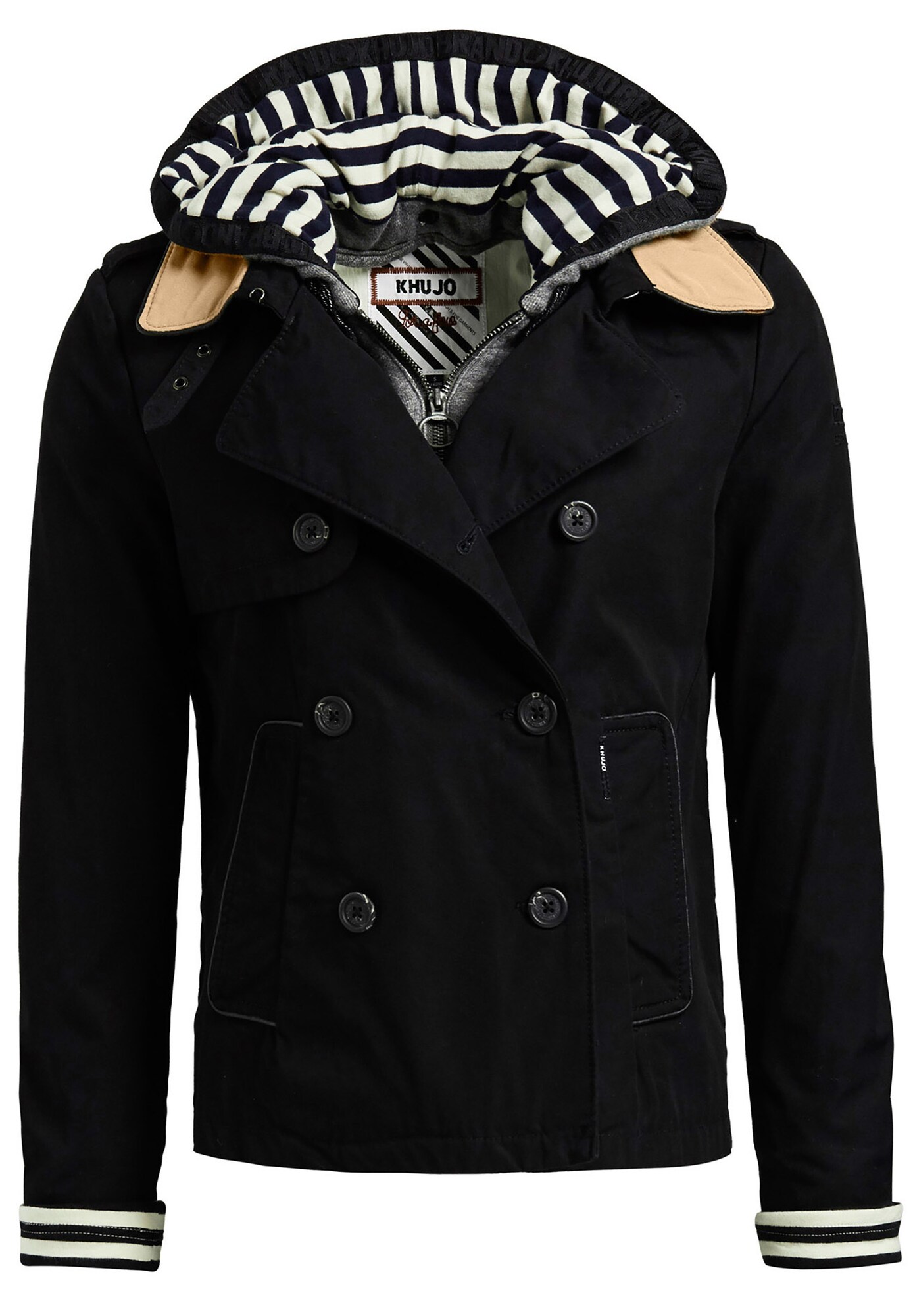 Khujo Dames Tussenjas Aniela Zwart khujo kopen in de aanbieding