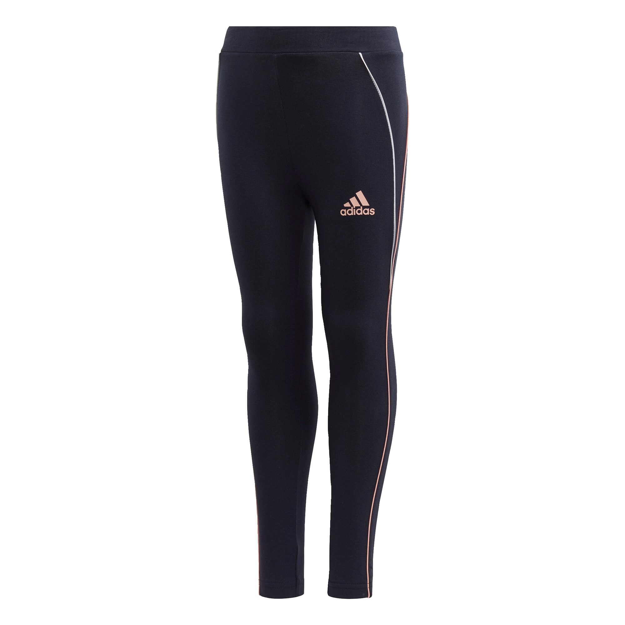 ADIDAS PERFORMANCE Sportinės kelnės  tamsiai mėlyna / pastelinė rožinė / balta