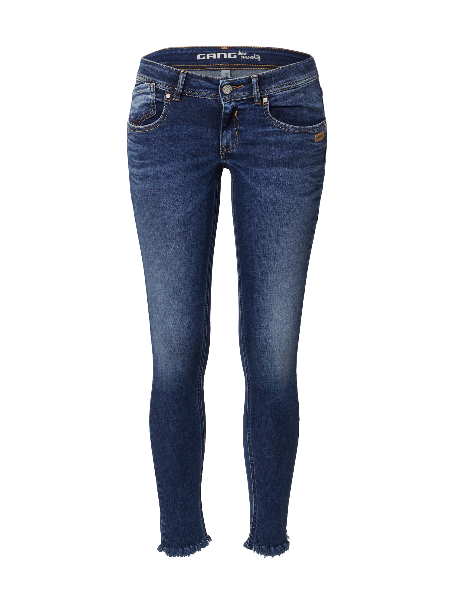 Gang Džinsai 'FAYE - zacapa denim CROPPED'  tamsiai (džinso) mėlyna / tamsiai mėlyna
