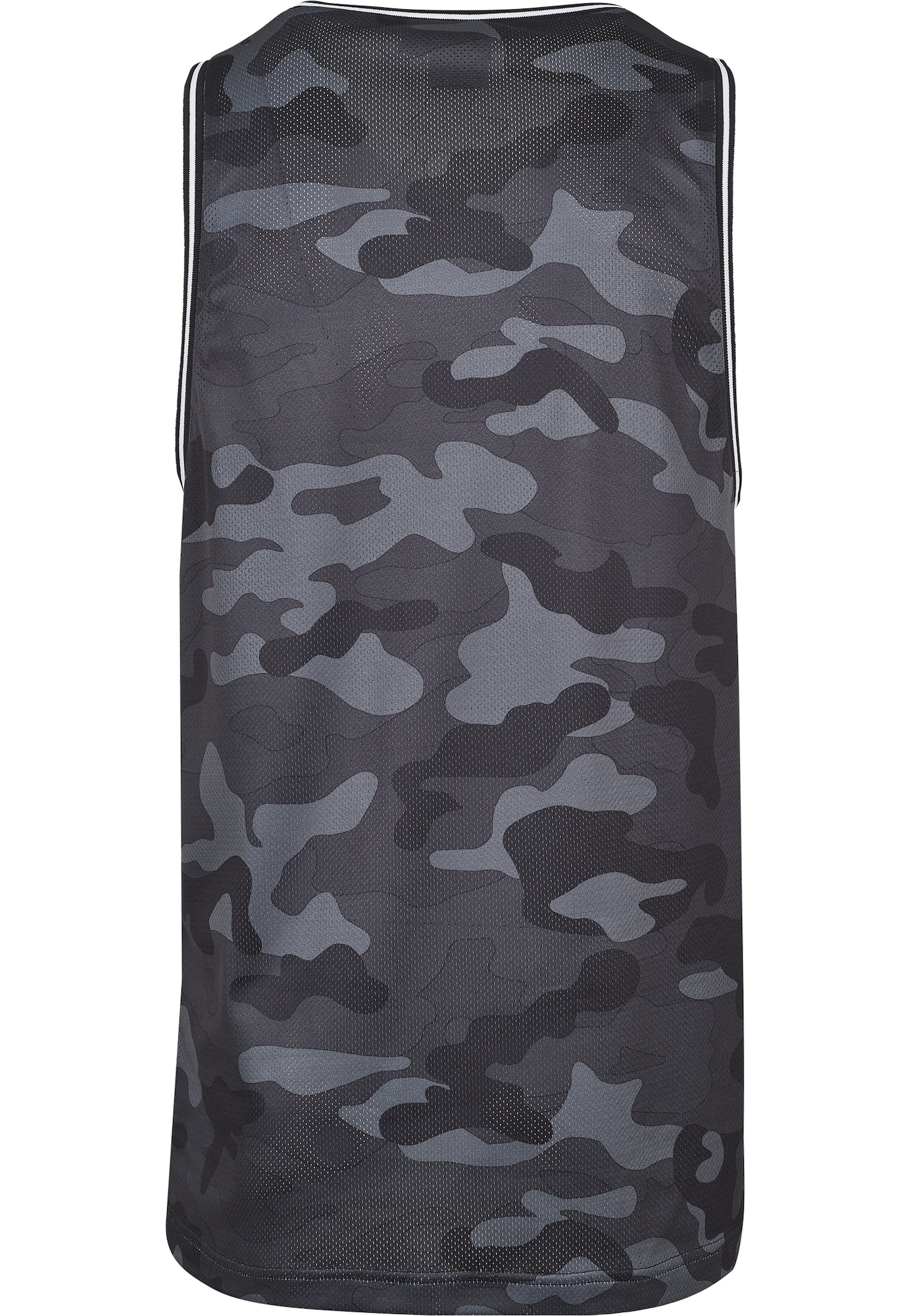 Urban Classics Póló 'Camo Mesh'  szürke / sötétszürke / fekete termék 2. képe
