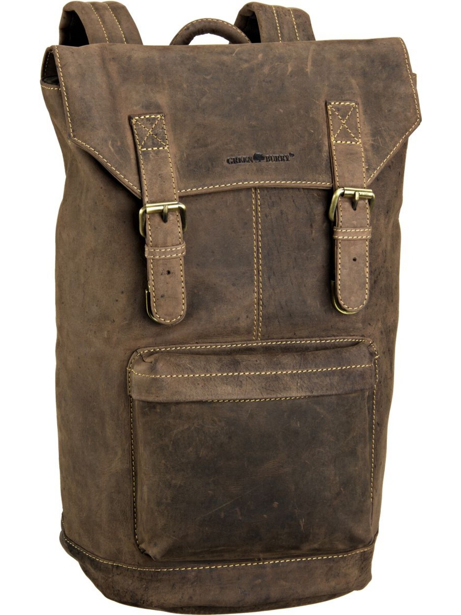 Greenburry Rugzak 'Vintage Retro' Bruin