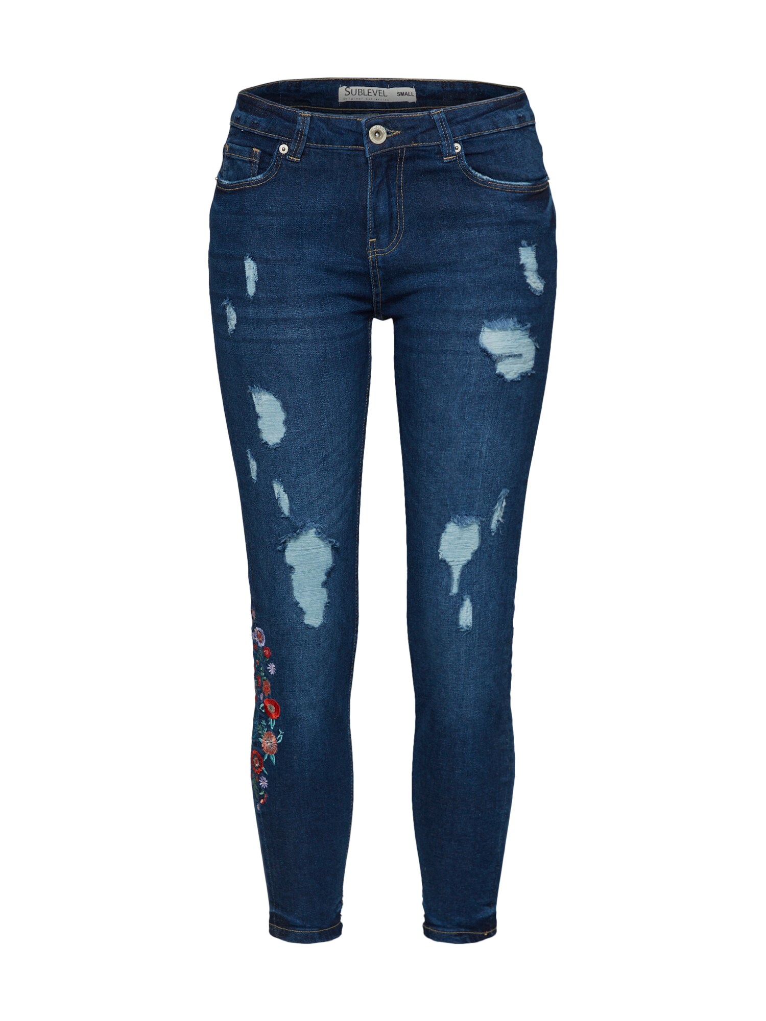 Sublevel Dames Jeans Blauw Denim sublevel kopen in de aanbieding