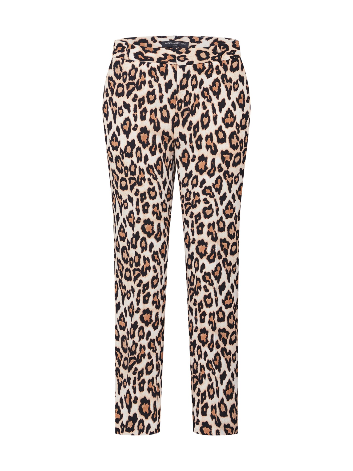 Banana Republic Kelnės 'AVERY LEOPARD PRINT'  smėlio / juoda