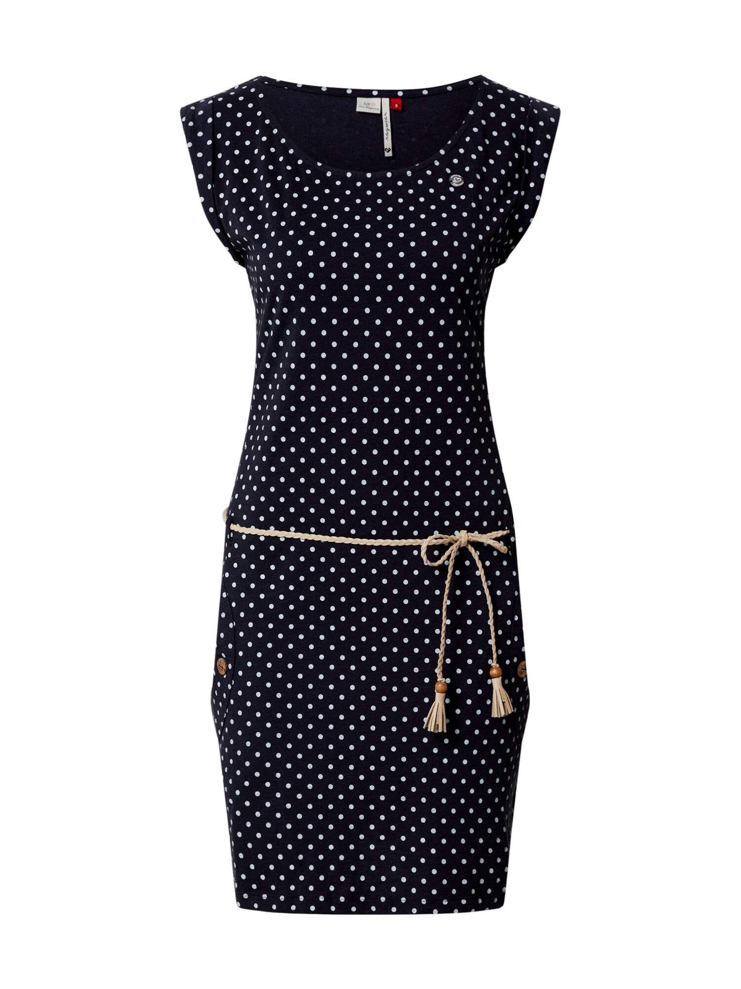 Ragwear Vasarinė suknelė  balta / juoda