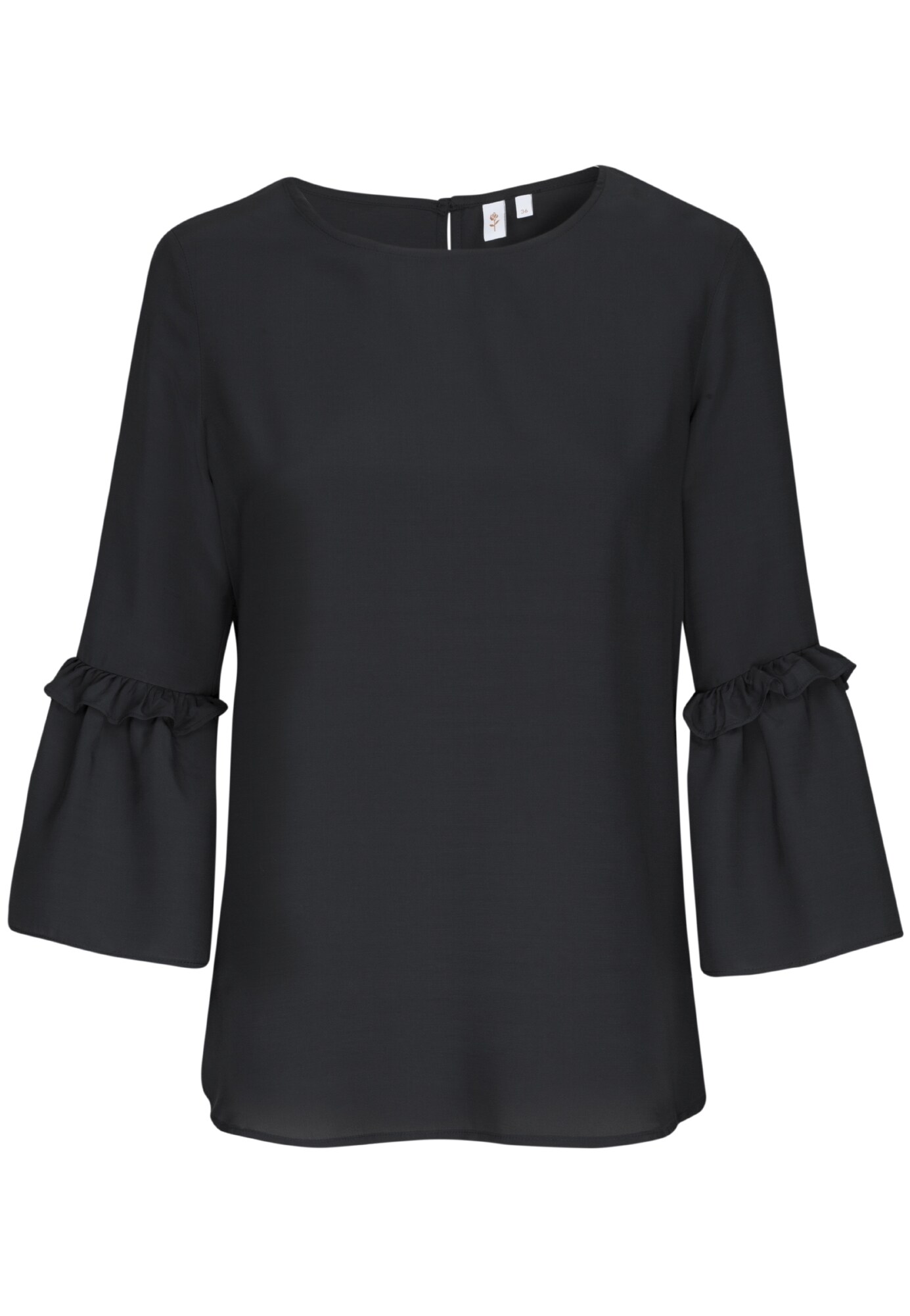 Seidensticker Dames Blouse Schwarze Rose Zwart seidensticker kopen in de aanbieding