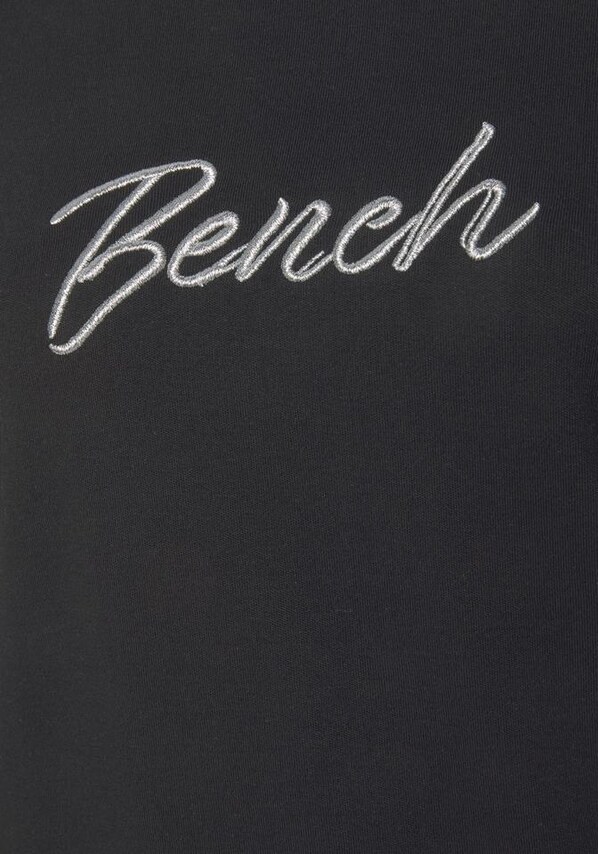 BENCH, Tréning póló, fekete, 5 kép a 5 közül