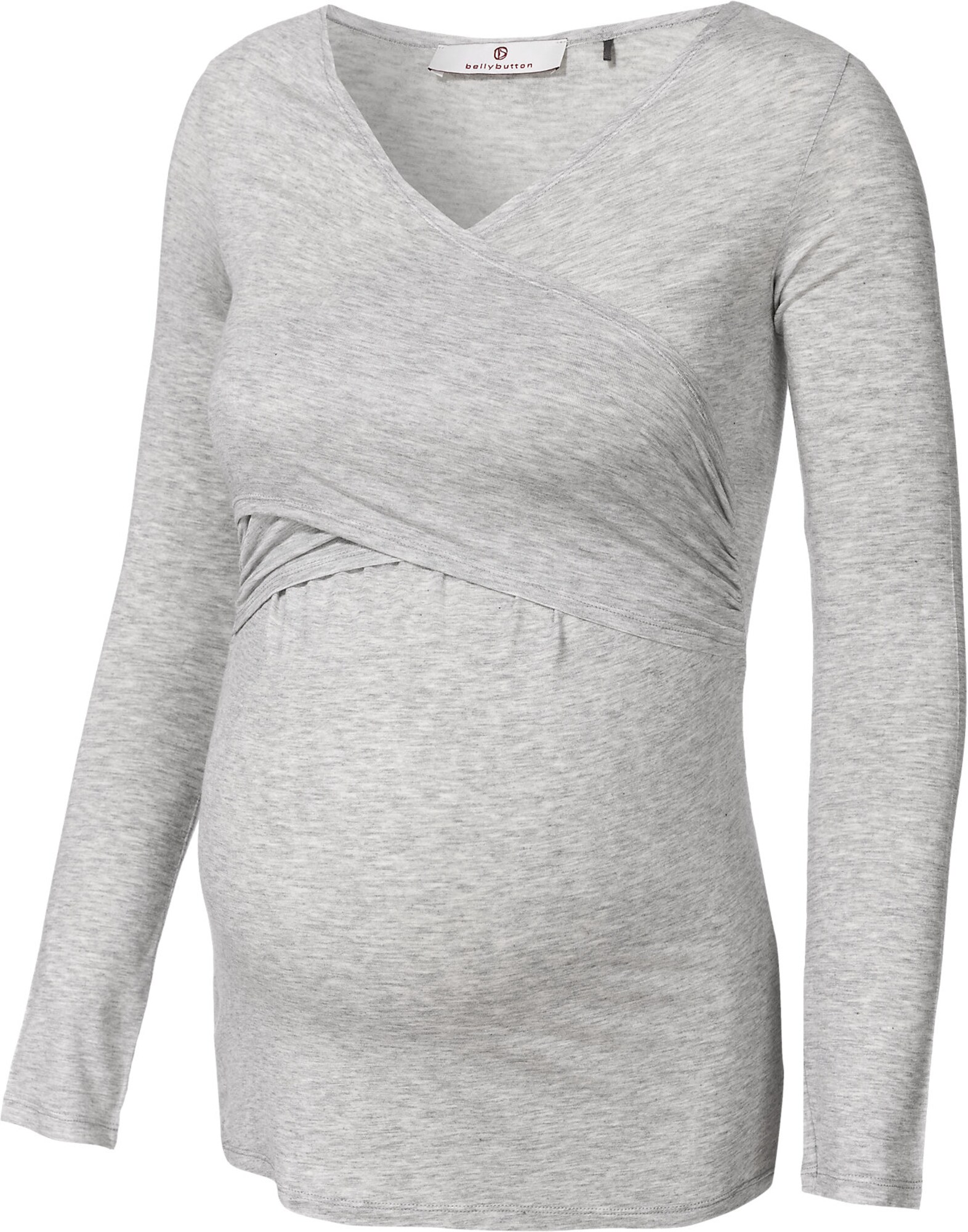 BELLYBUTTON Marškinėliai 'Laila'  margai pilka