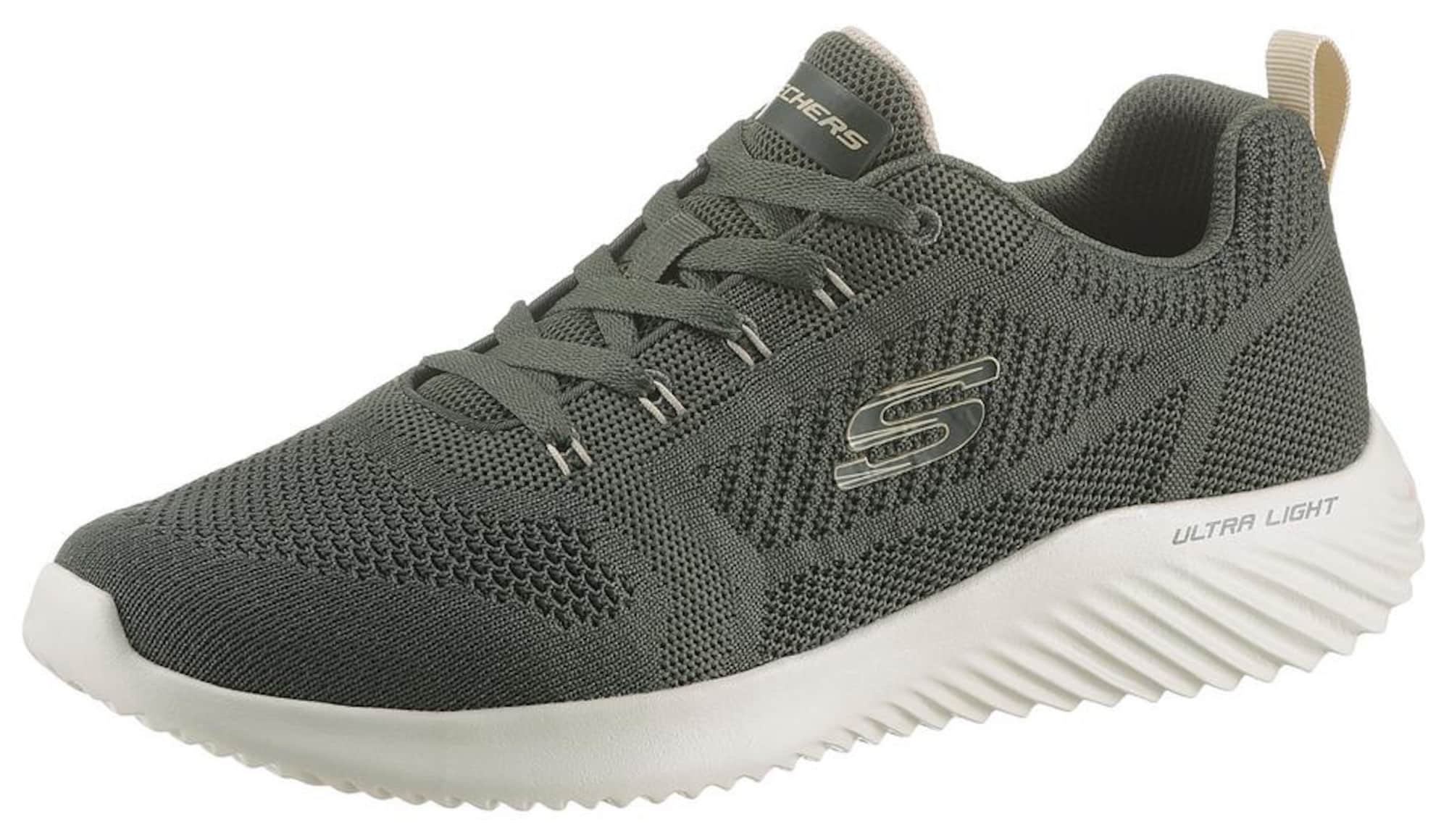 SKECHERS Sneaker low Bounder  verde pin
