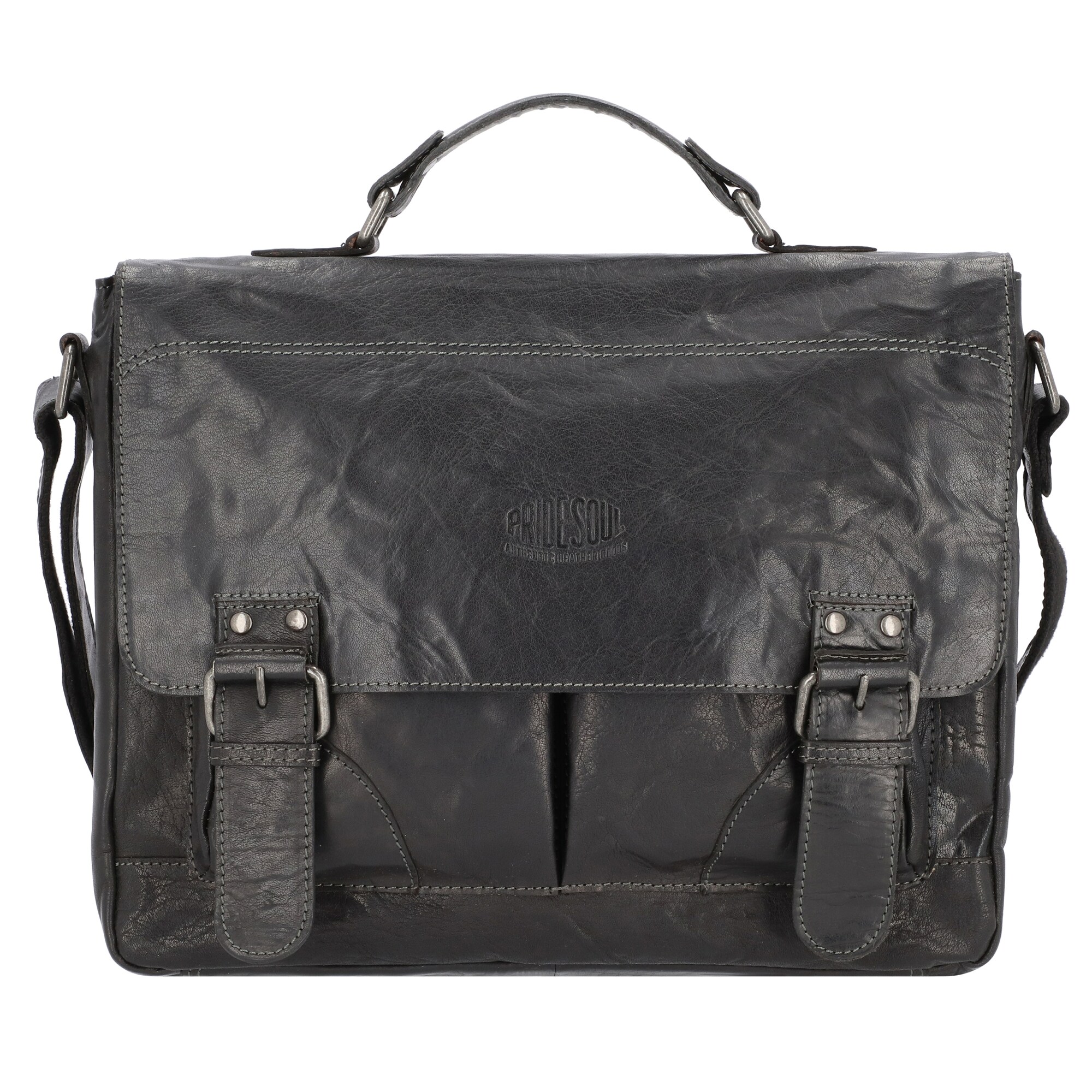 Pride And Soul Aktentas 'Baggie' Zwart