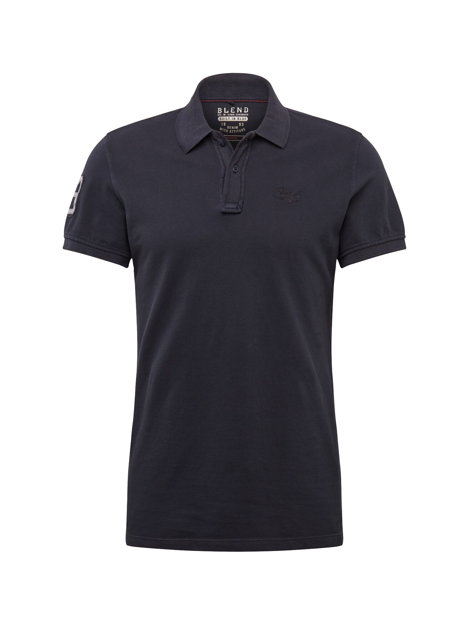 Blend Heren Shirt Tee Donkerblauw blend kopen in de aanbieding