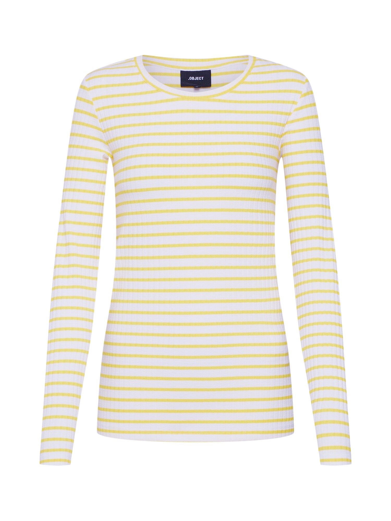 Object Dames Shirt Elisa Geel Wit object kopen in de aanbieding