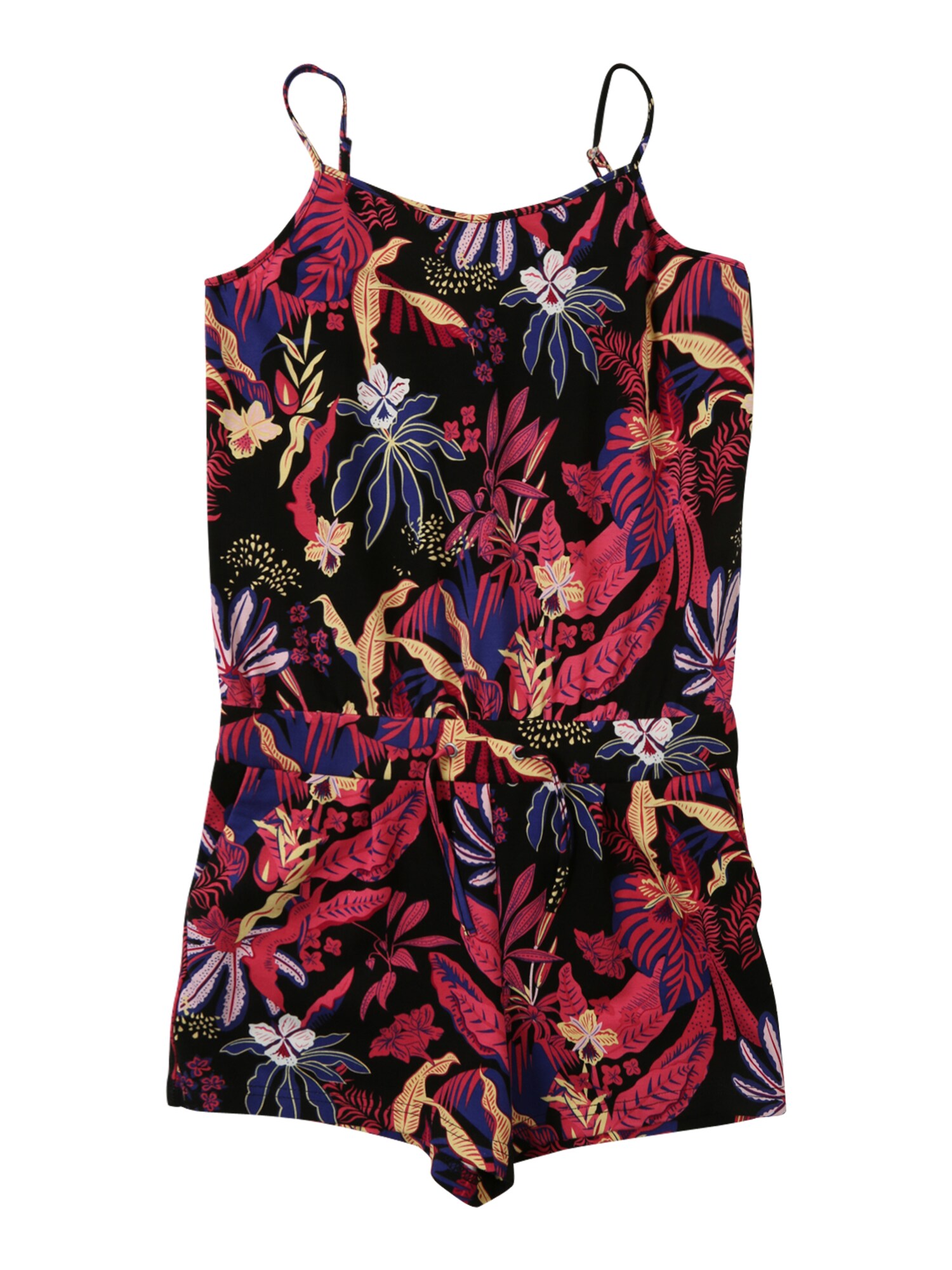 Kids Only Meisjes Overall Poptrash Print Playsuit Blauw Bloedrood Zwart kids only kopen in de aanbieding