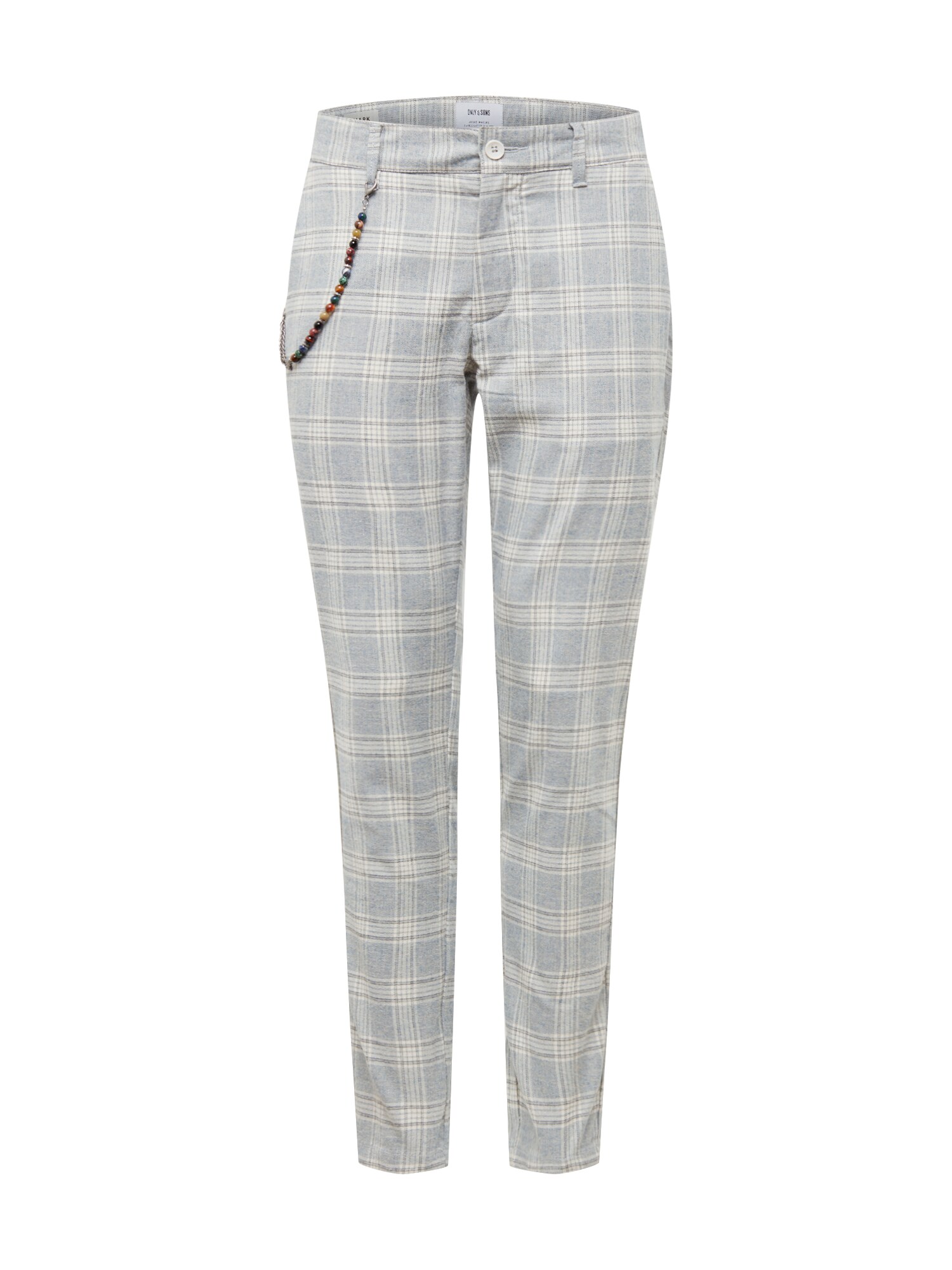 Only & Sons Chino stiliaus kelnės 'MARK'  kremo / pilka