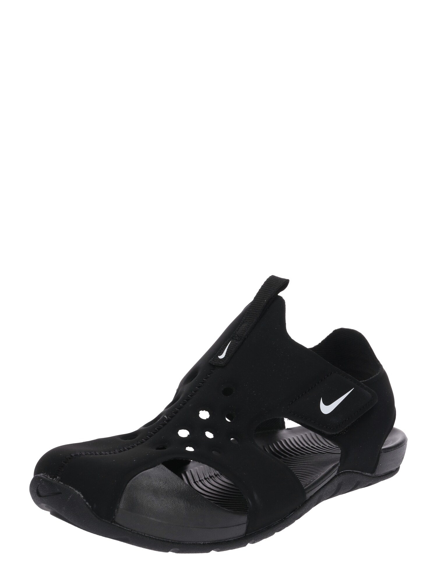 Nike Sportswear Atviri batai 'Sunray Protect 2'  juoda / balta