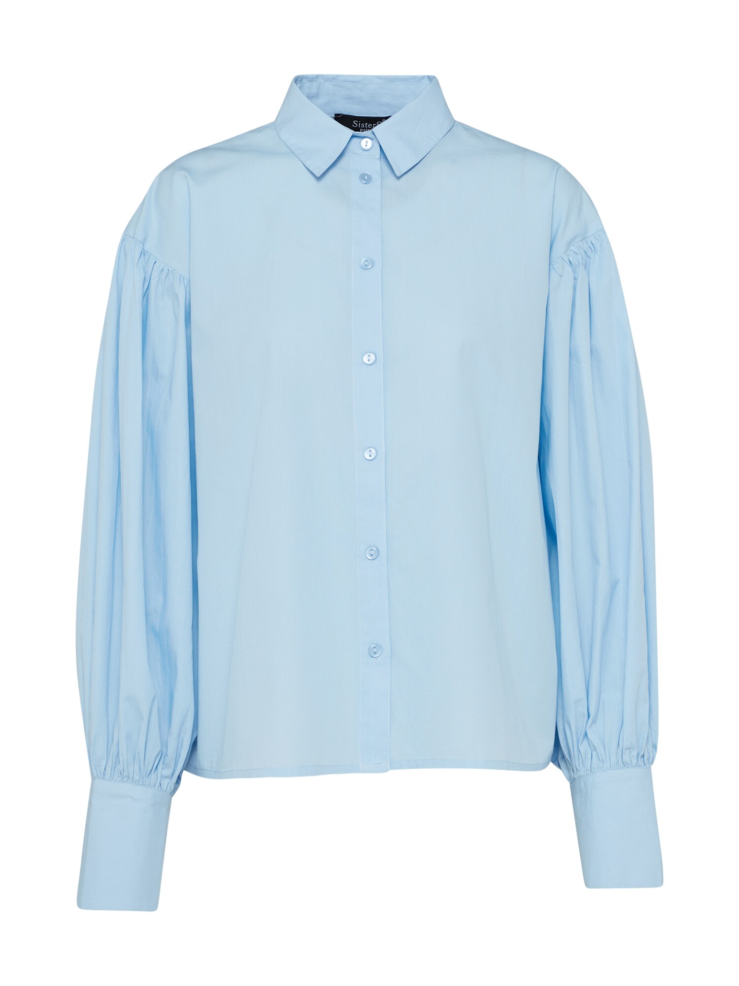 Sisters Point Dames Blouse Idora Sh1 Lichtblauw sisters point kopen in de aanbieding