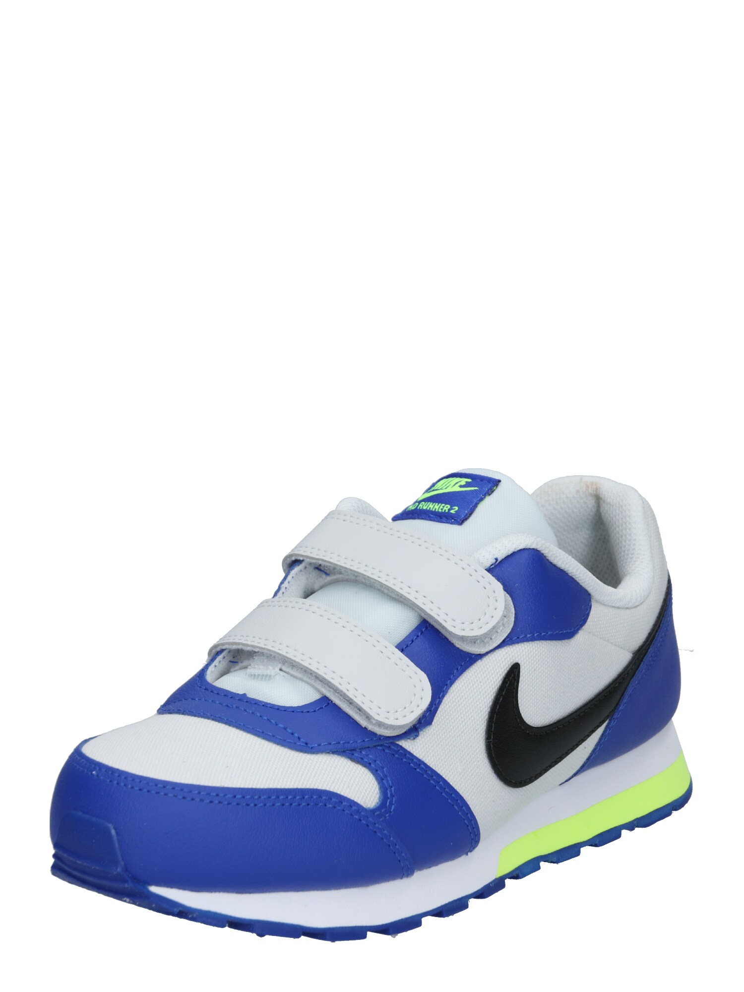 Nike Sportswear Sportbačiai 'Md Runner 2'  mėlyna / juoda / balta