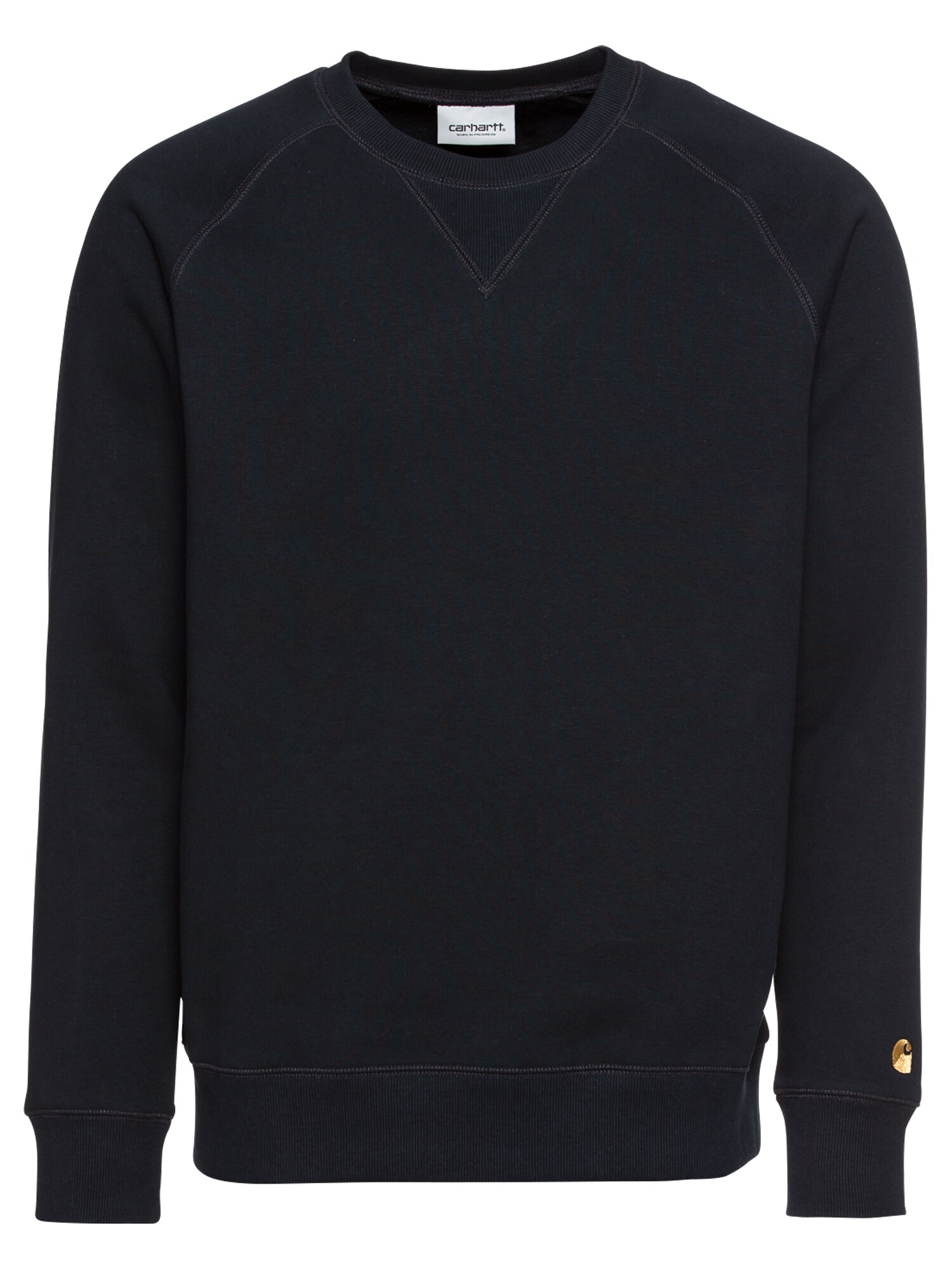 Carhartt Wip Heren Sweatshirt Chase Navy carhartt wip kopen in de aanbieding