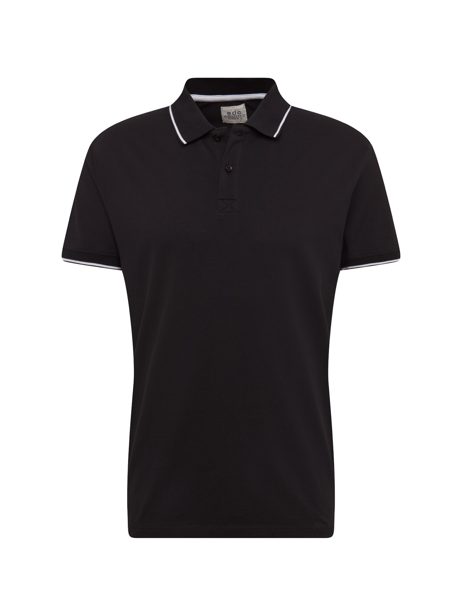 Edc By Esprit Heren Shirt Zwart edc by esprit kopen in de aanbieding