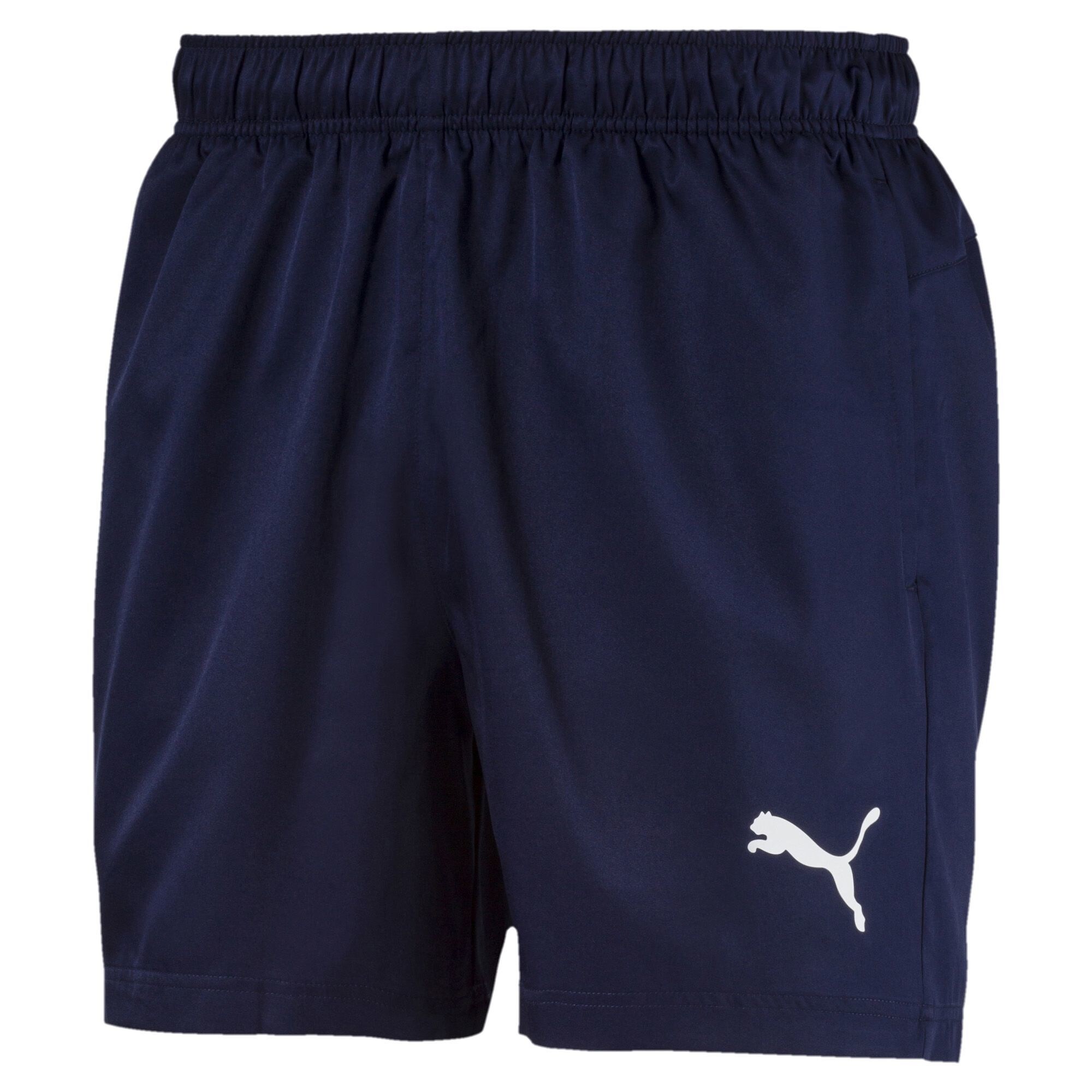 PUMA Sportinės kelnės 'Active'  tamsiai mėlyna / balta