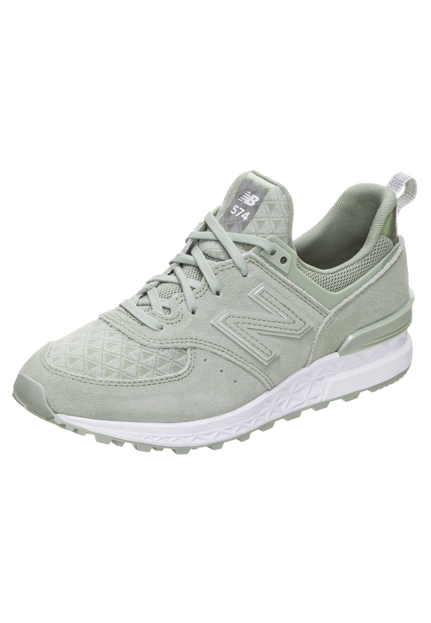 New Balance Dames Sneakers Laag Ws574 Snd B Mintgroen new balance kopen in de aanbieding