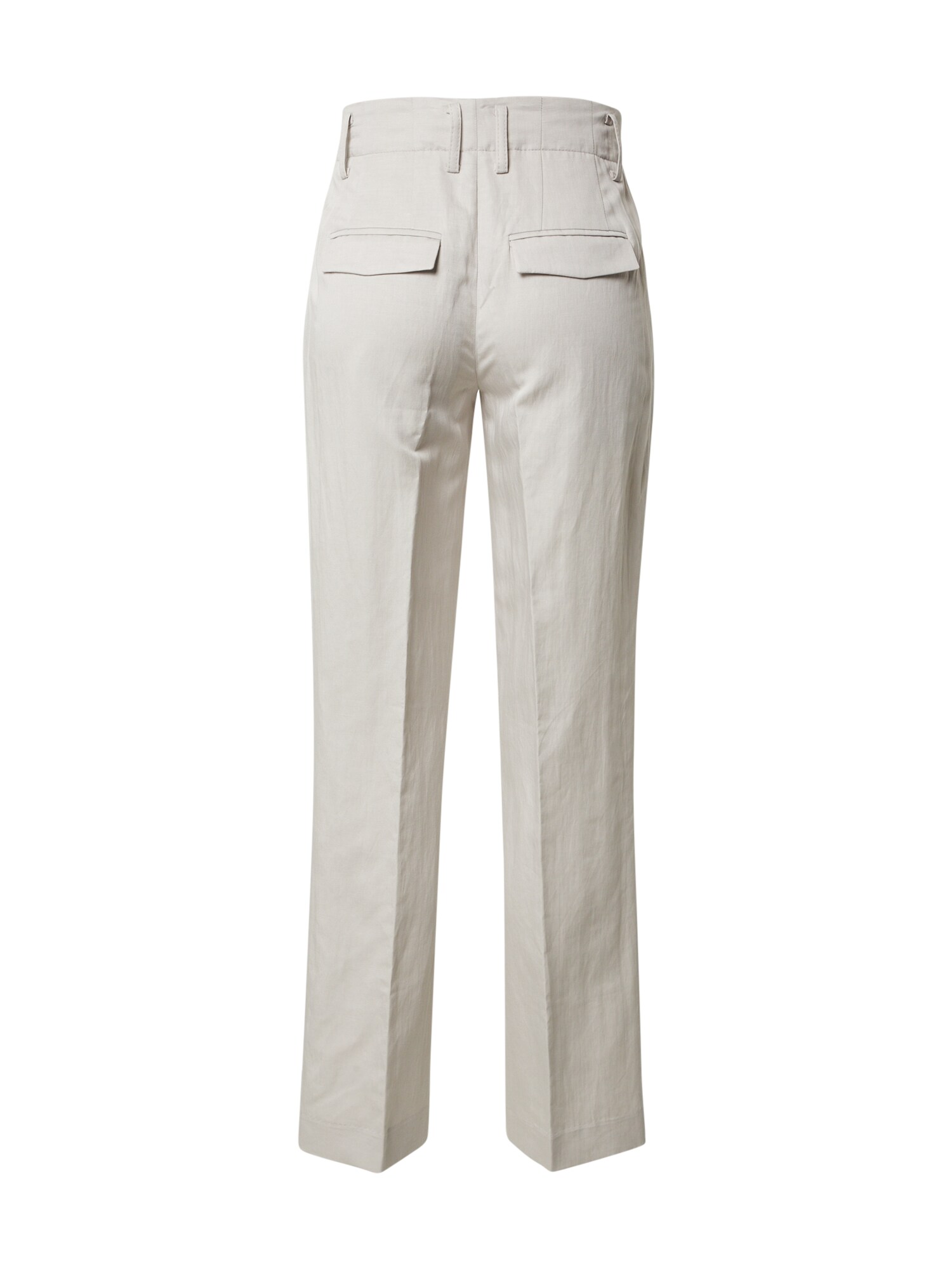 DRYKORN Trousers with creases 'GORGEOUS'  light beige