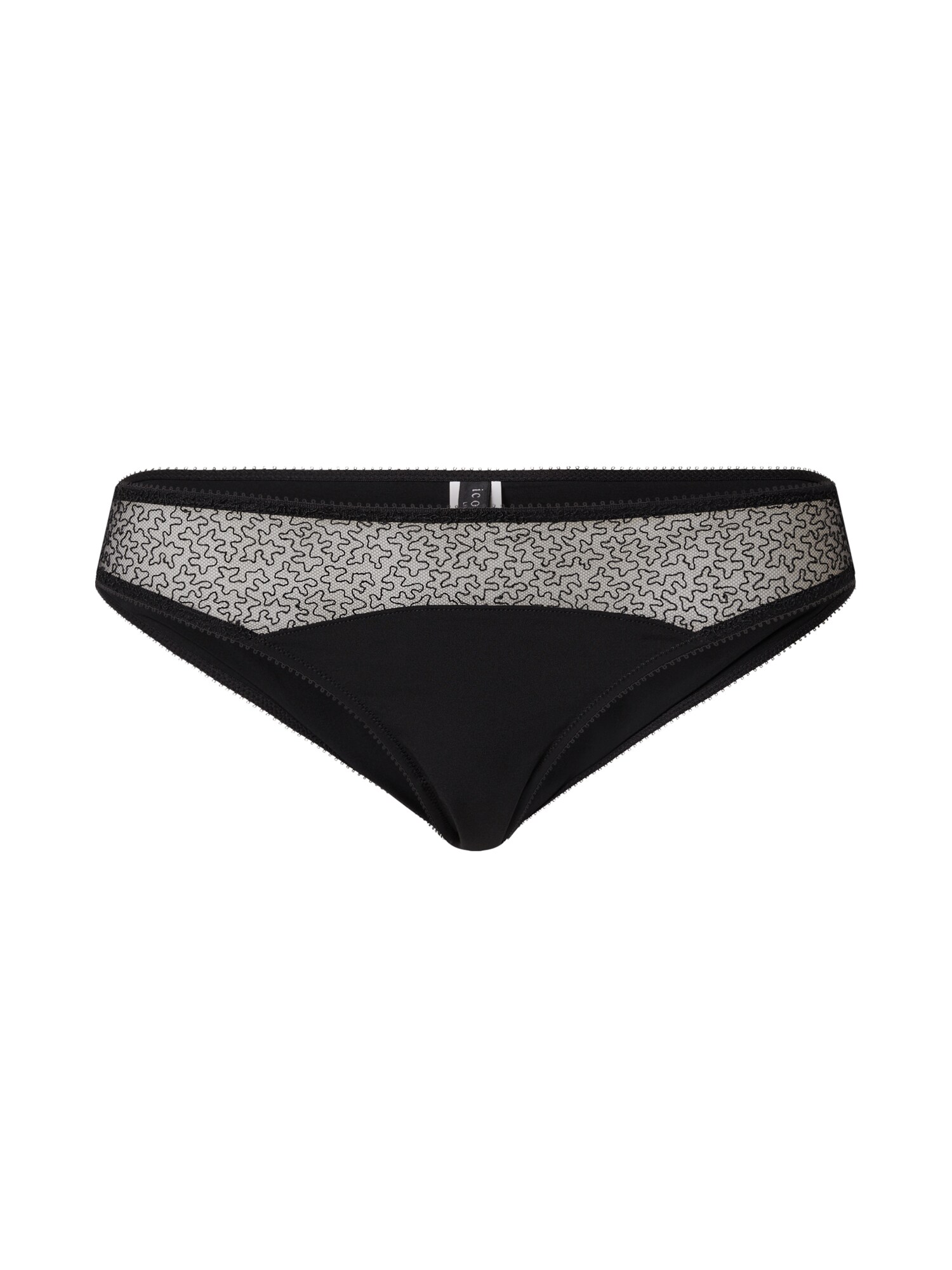 Icone Lingerie Kelnaitės paaukštintu liemeniu 'Hailey'  juoda