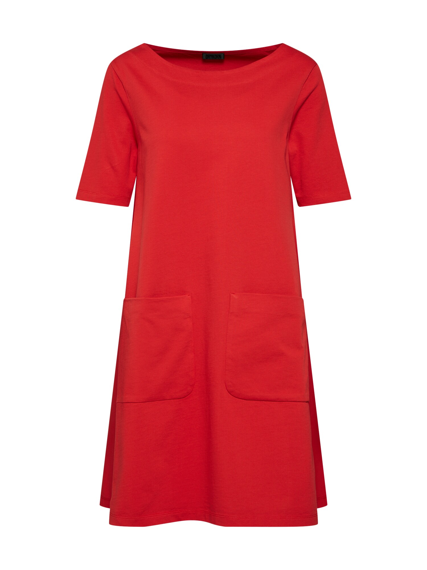Drykorn Dames Jurk Eshia Rood drykorn kopen in de aanbieding