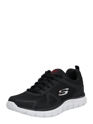 SKECHERS Zapatillas deportivas bajas 'Track'  negro / blanco