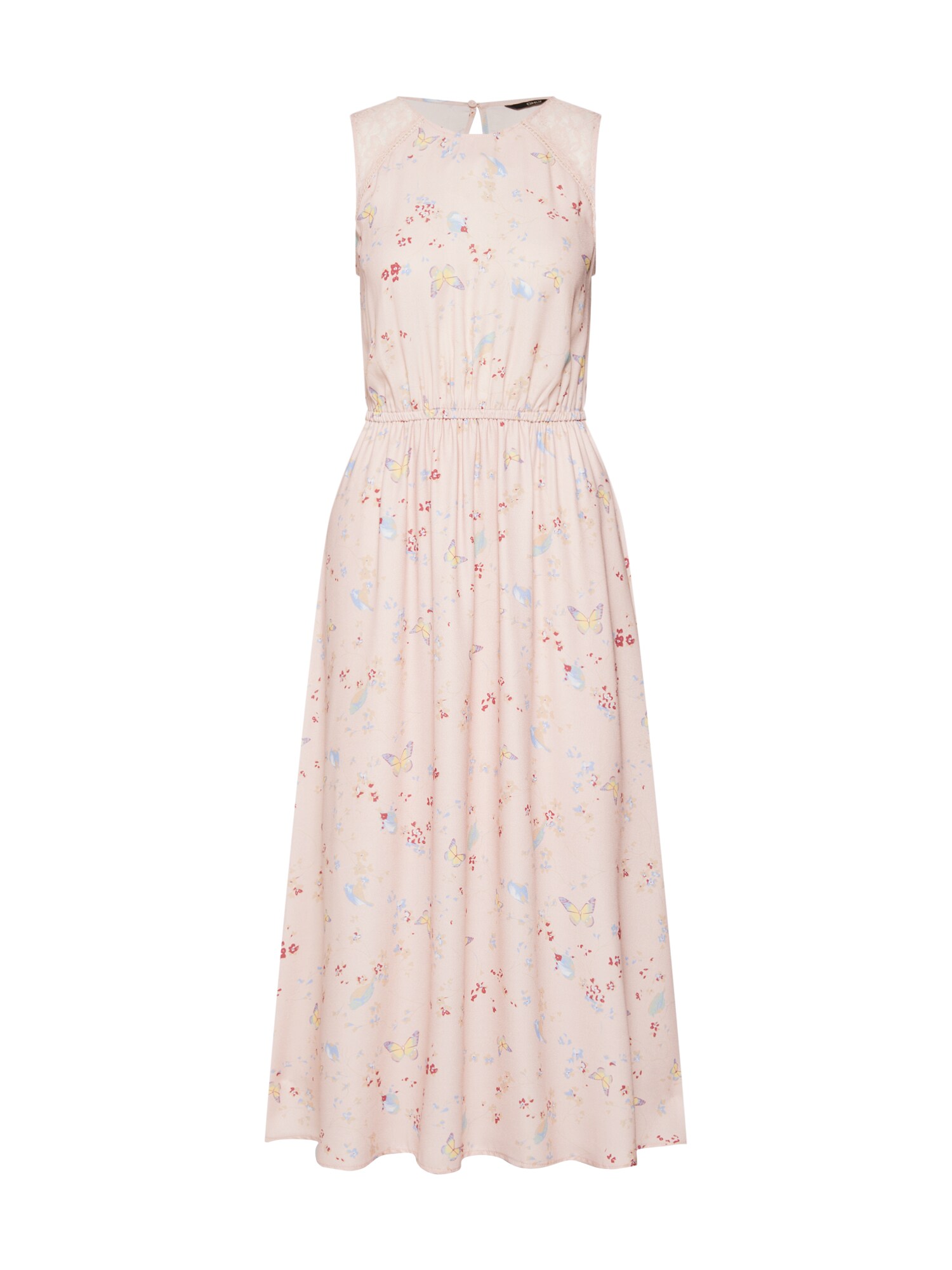 Only Dames Zomerjurk Onlbutterfly Sl Lace Dress Wvn Rosa only kopen in de aanbieding