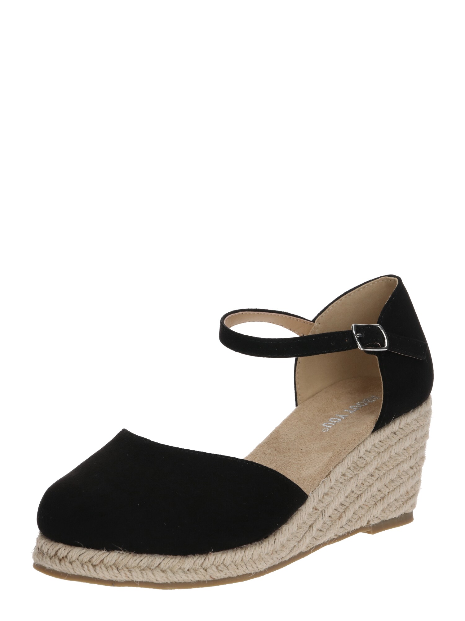 ABOUT YOU Espadrilės 'Paulina'  juoda