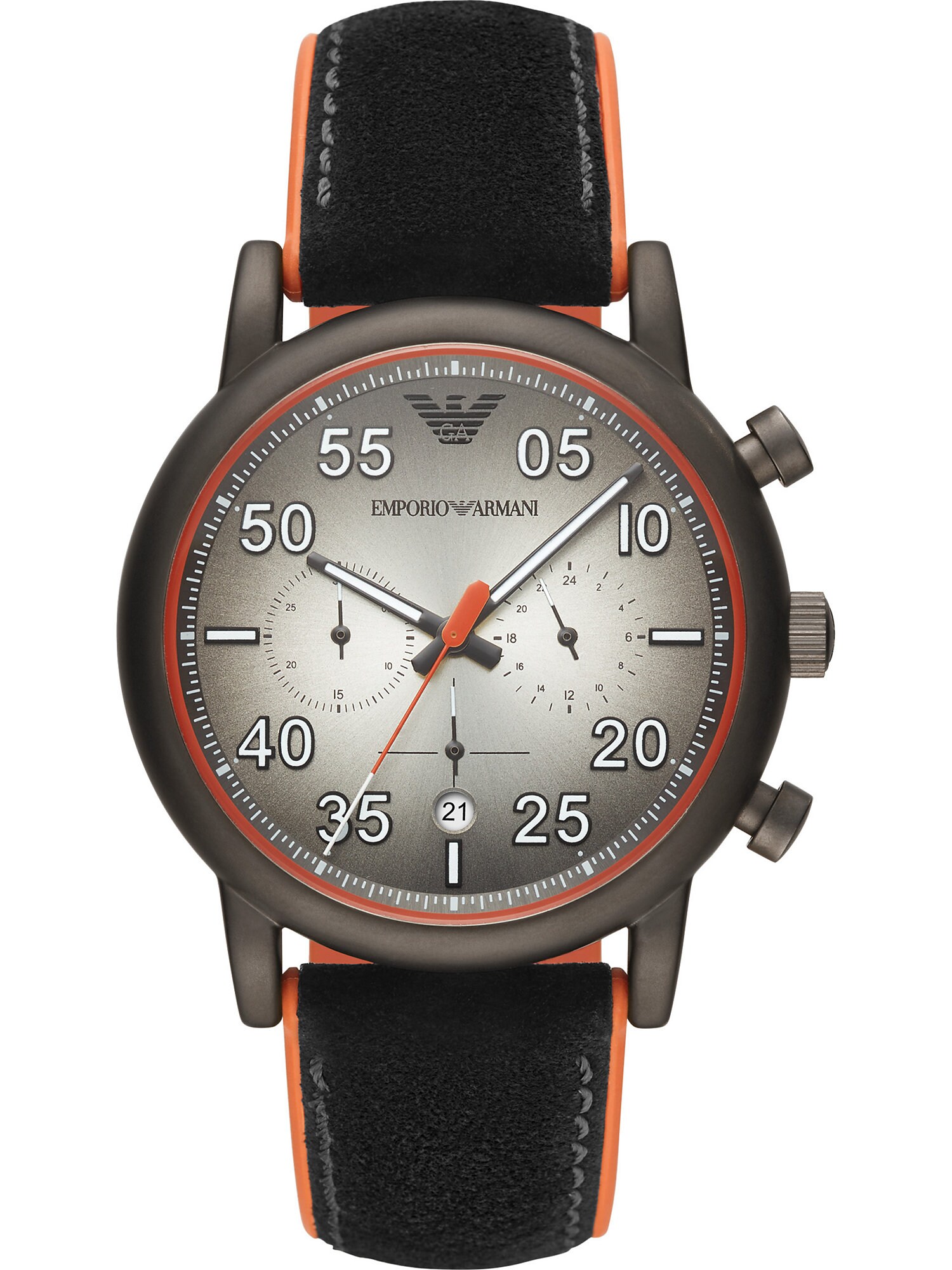 Emporio Armani Uhr schwarz