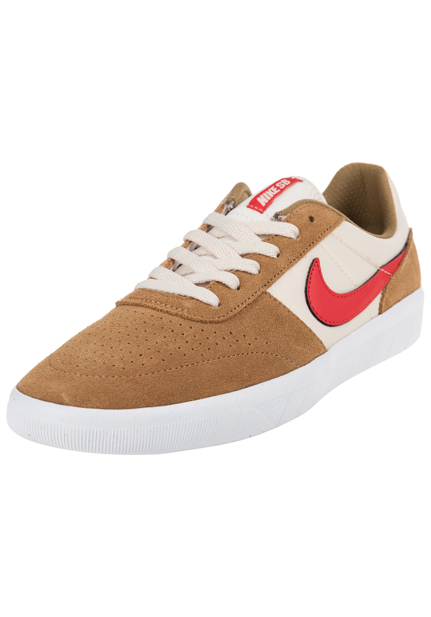 Nike SB Sneaker ''''Team Classic'''' beige / braun / rot