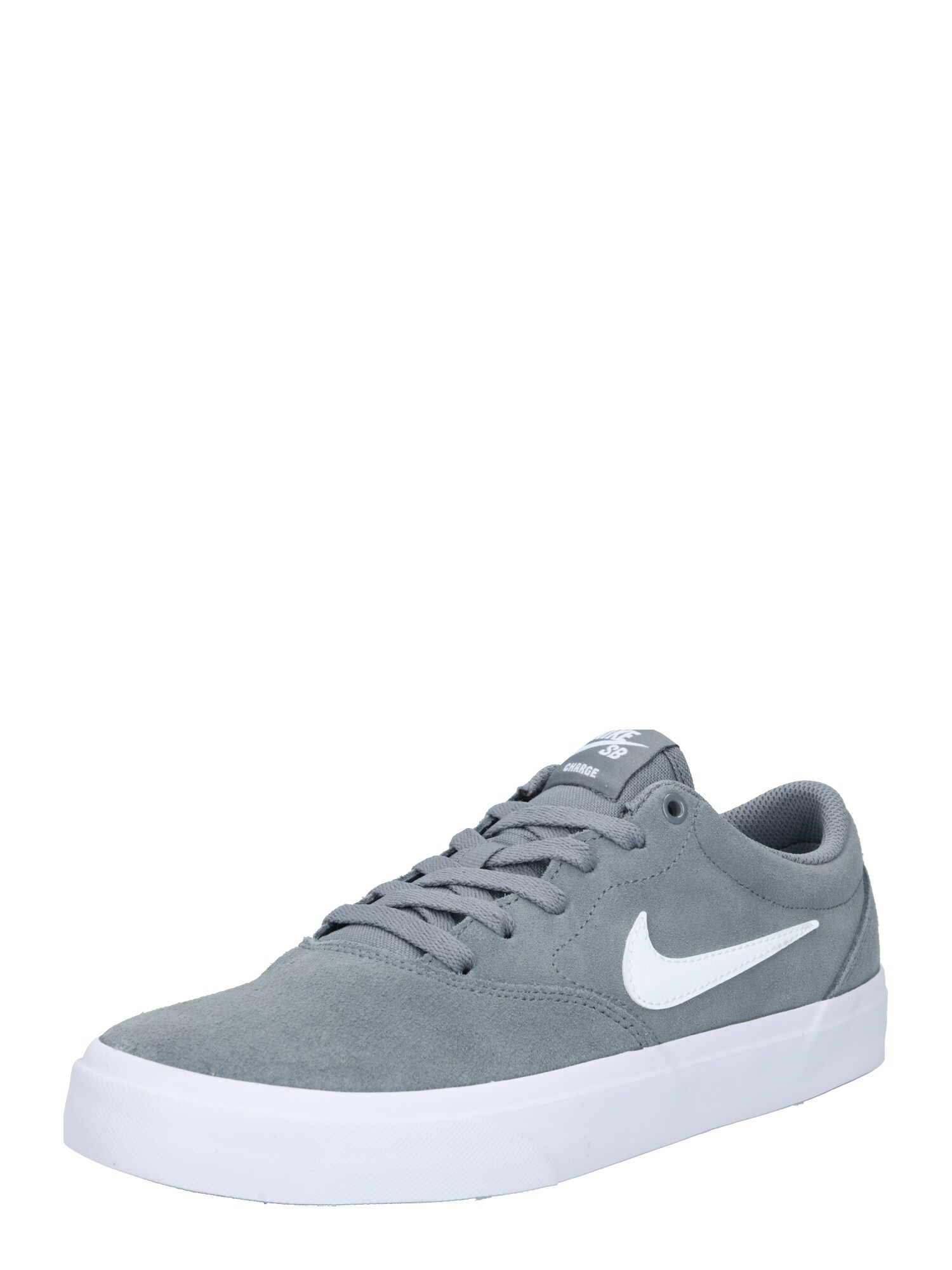 Nike SB Sportbačiai be auliuko  balta / margai pilka