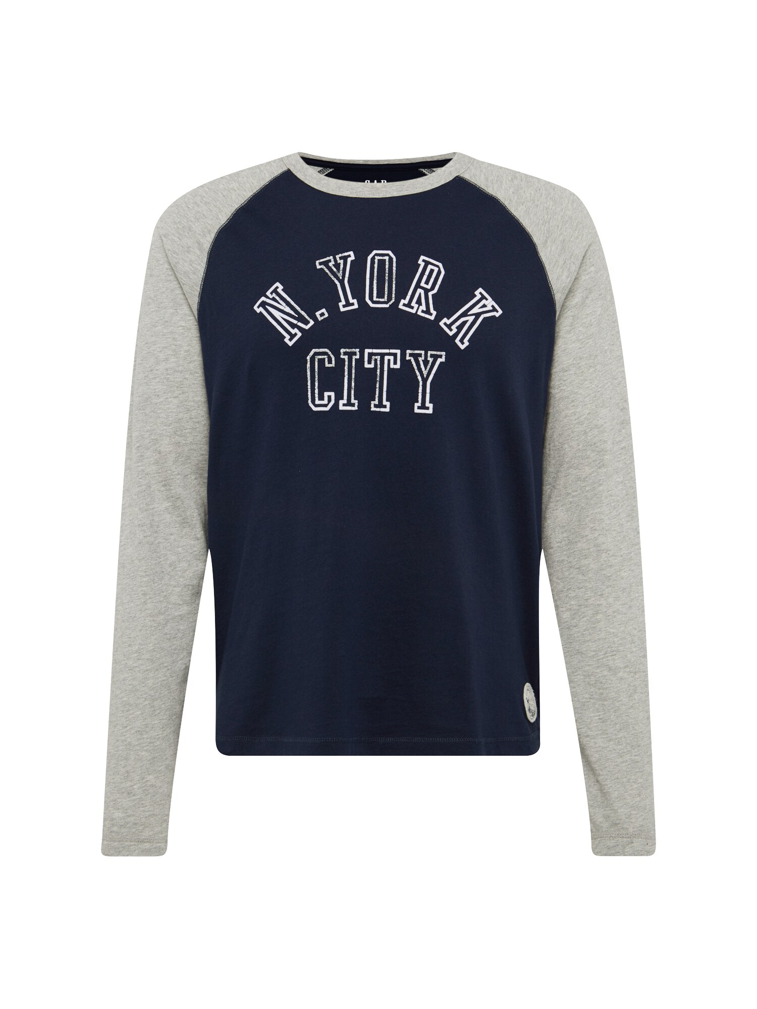 Gap Heren Shirt Tsq Ls Graph Ph Navy Lichtgrijs gap kopen in de aanbieding