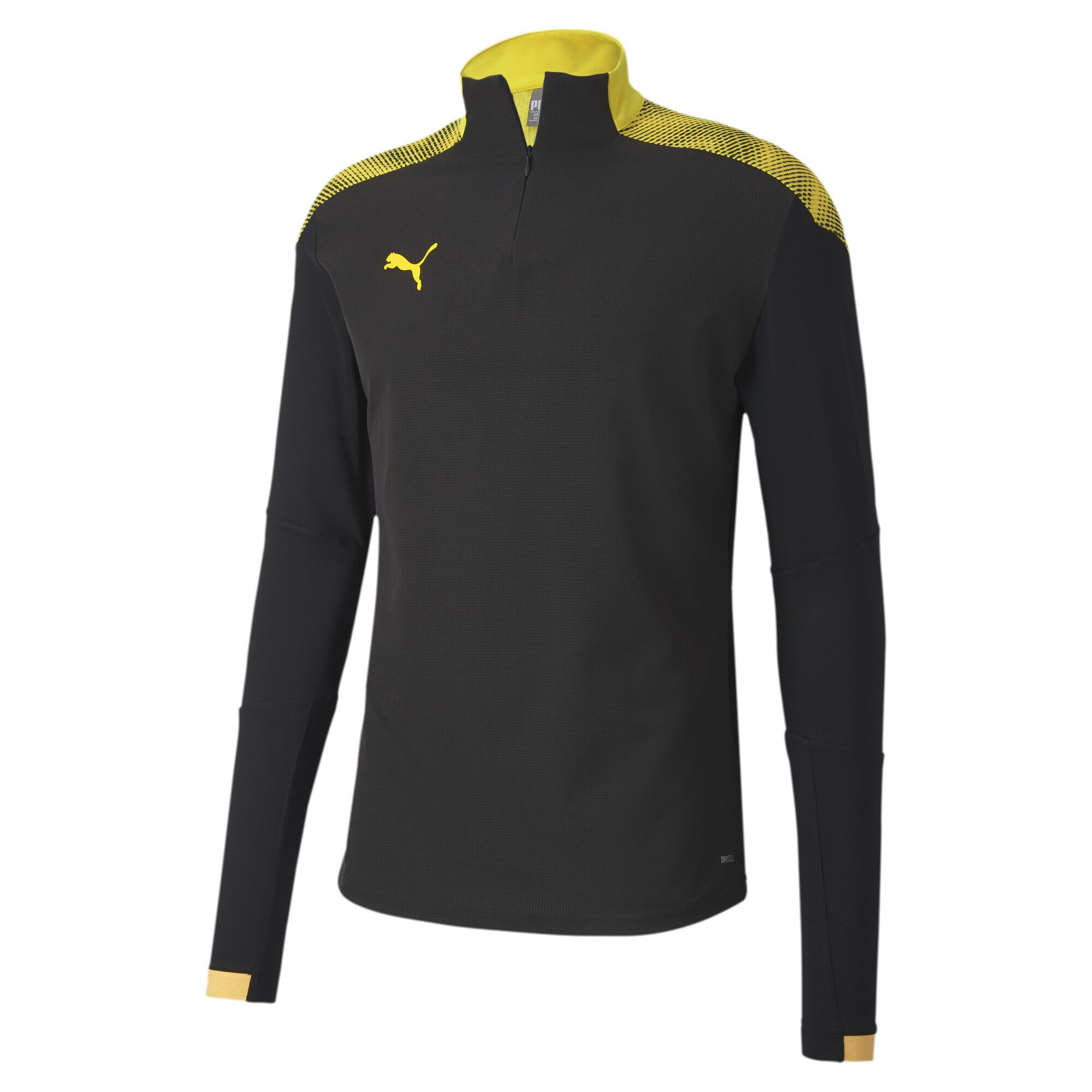 PUMA Hanorac sport  galben / negru