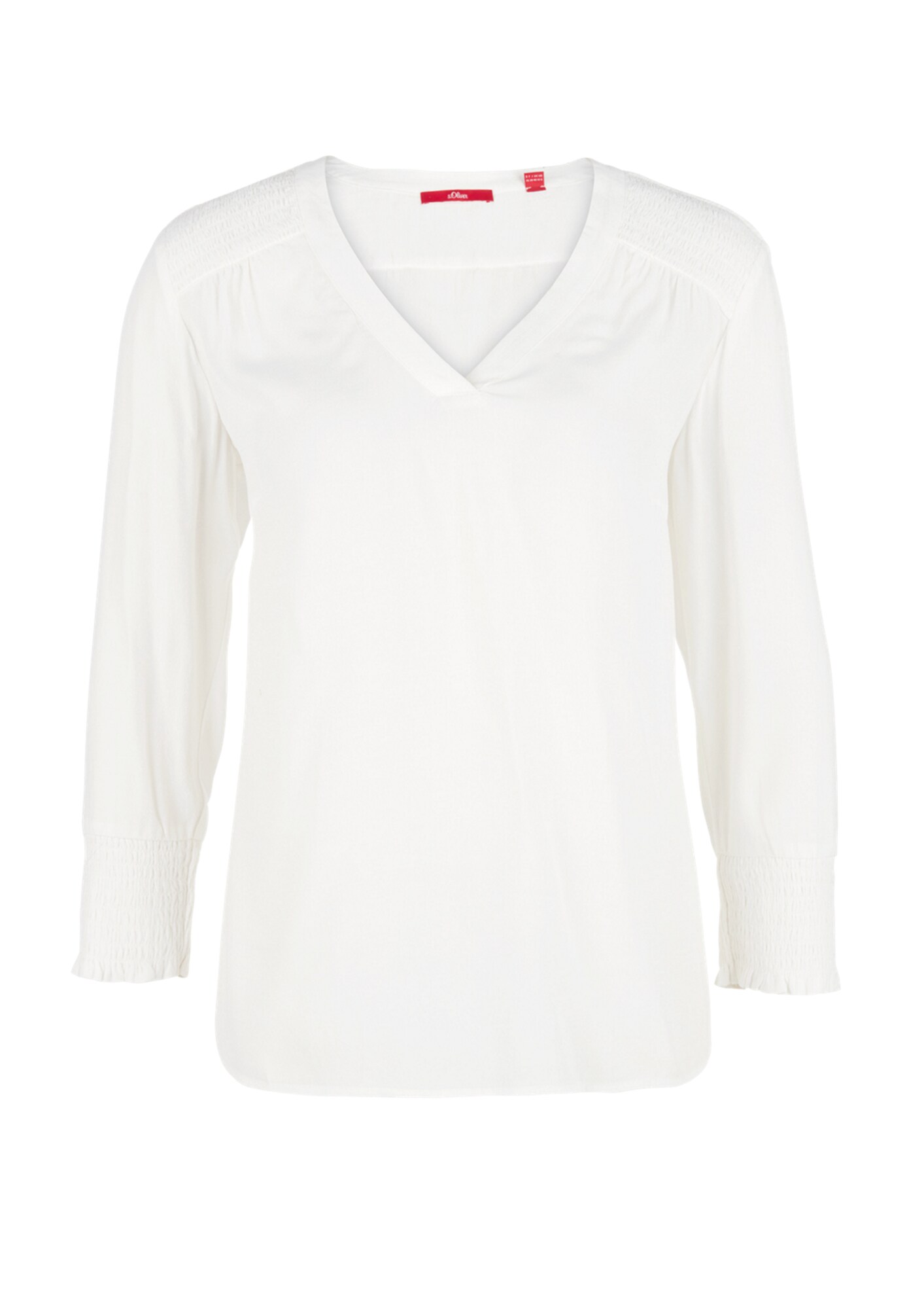 Soliver Red Label Dames Blouse Wit soliver red label kopen in de aanbieding