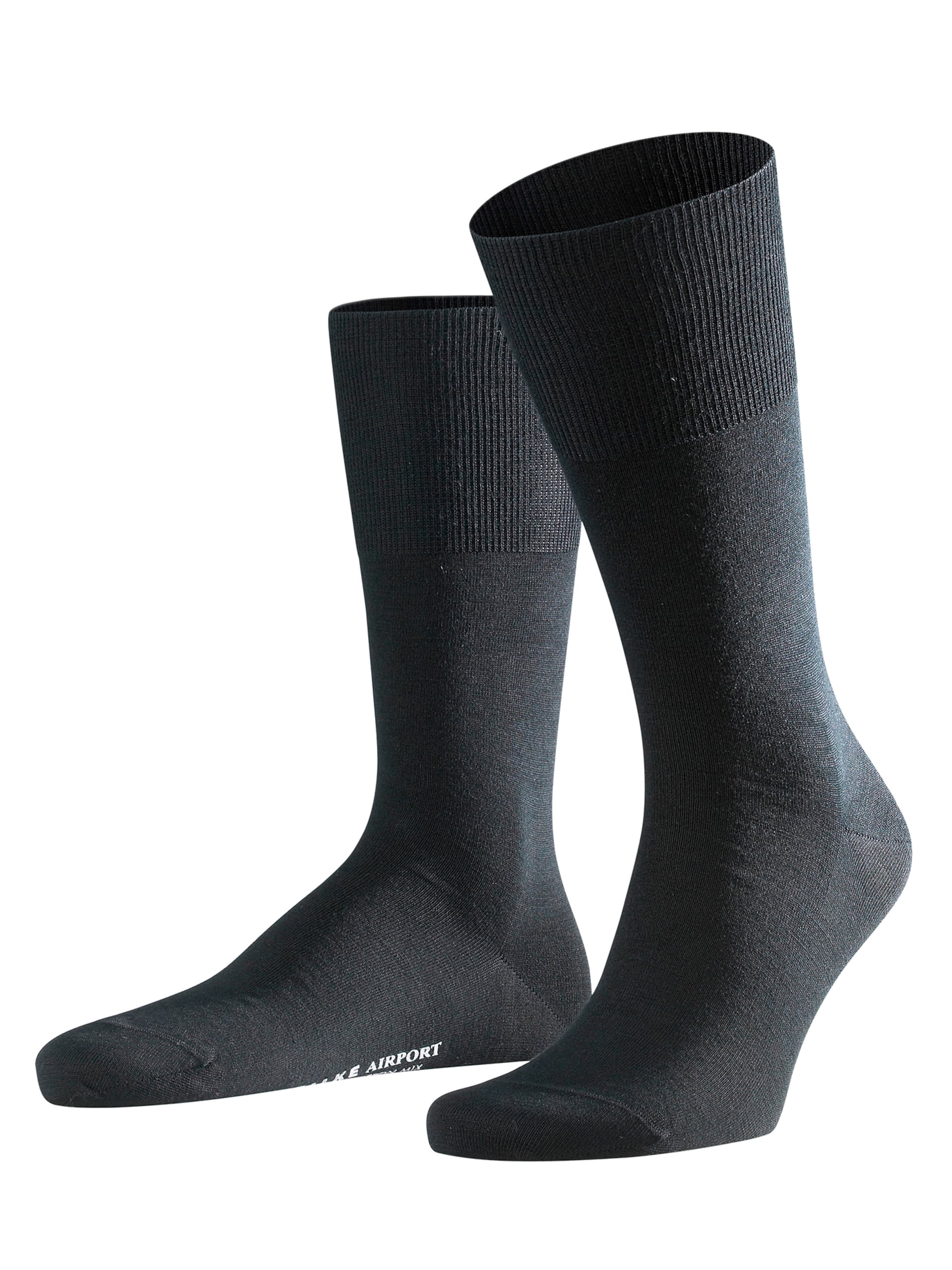FALKE Airport Strumpa 3000 Svart Storlek strumpor herr – bild 2