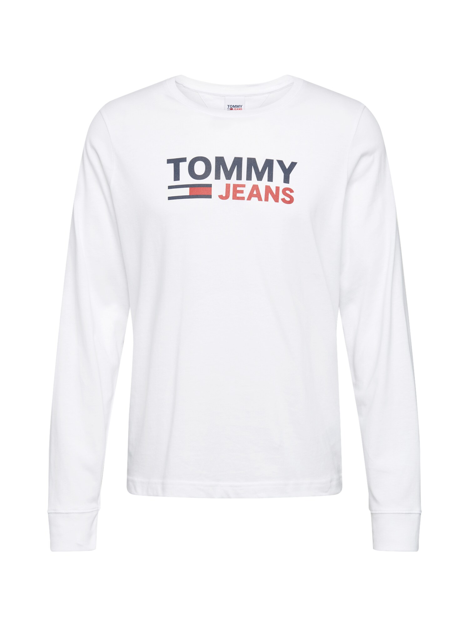 Tommy Jeans Marškinėliai  balta / kobalto mėlyna / raudona