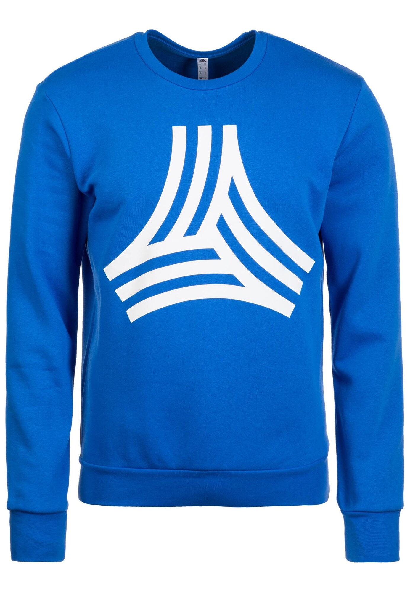 Adidas Performance Heren Sportsweatshirt Graphic Crew Blauw Wit adidas performance kopen in de aanbieding