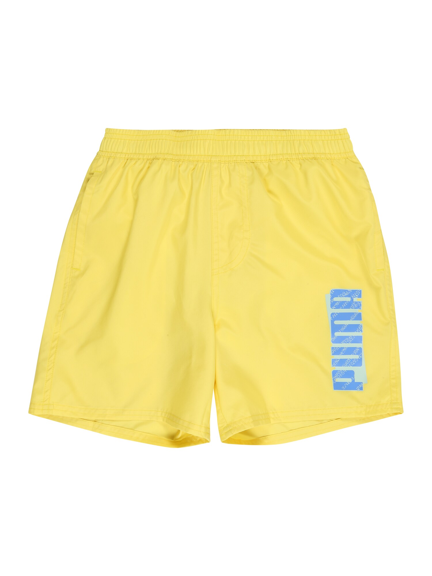 PUMA Kelnės  geltona / mėlyna
