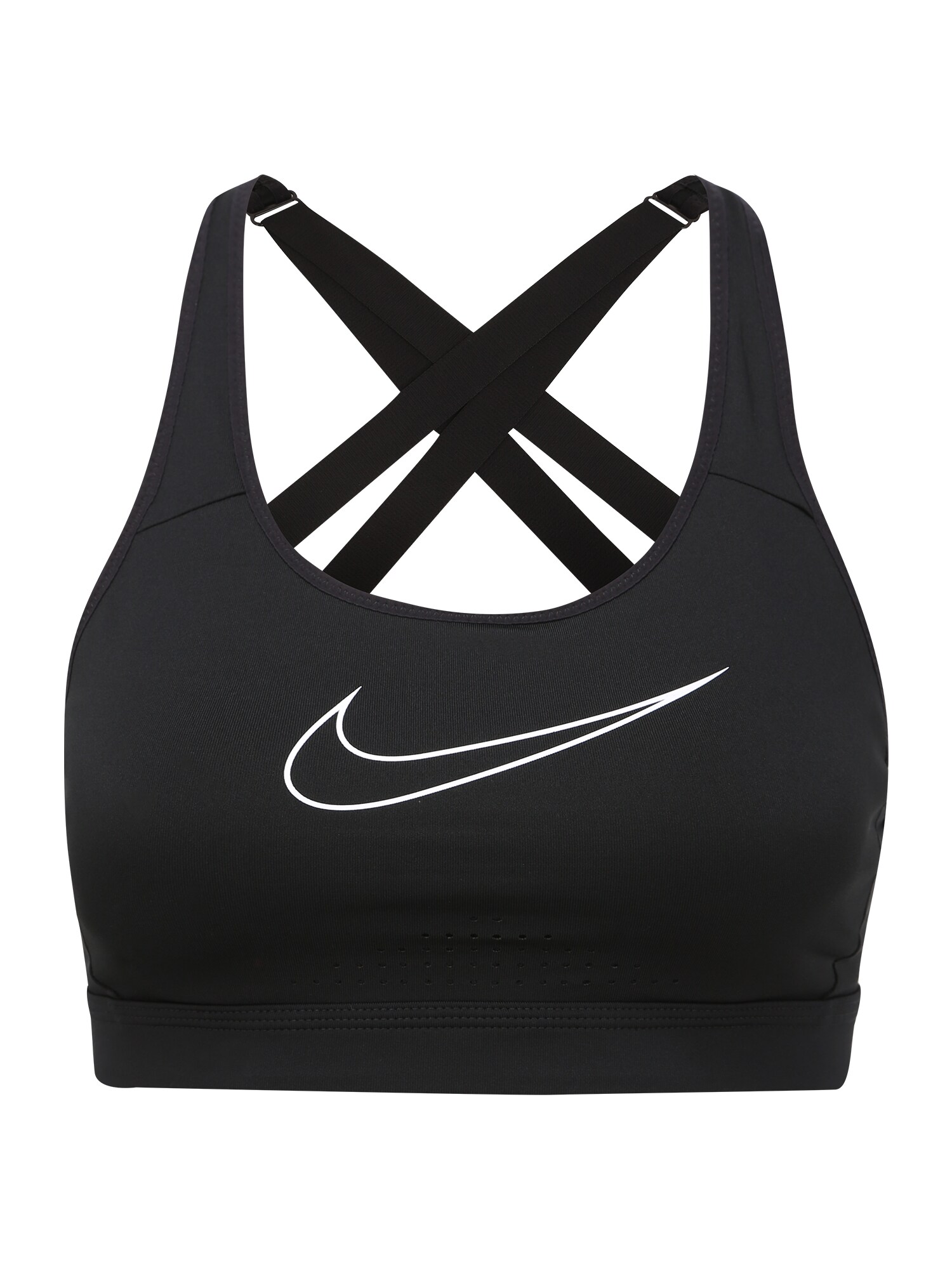 NIKE Sportinė liemenėlė 'IMPACT'  balta / juoda