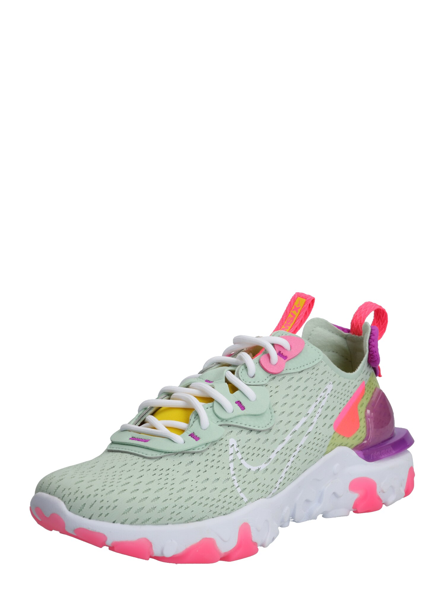 Nike Sportswear Sportbačiai be auliuko 'React Vision'  mišrios spalvos / mėtų spalva