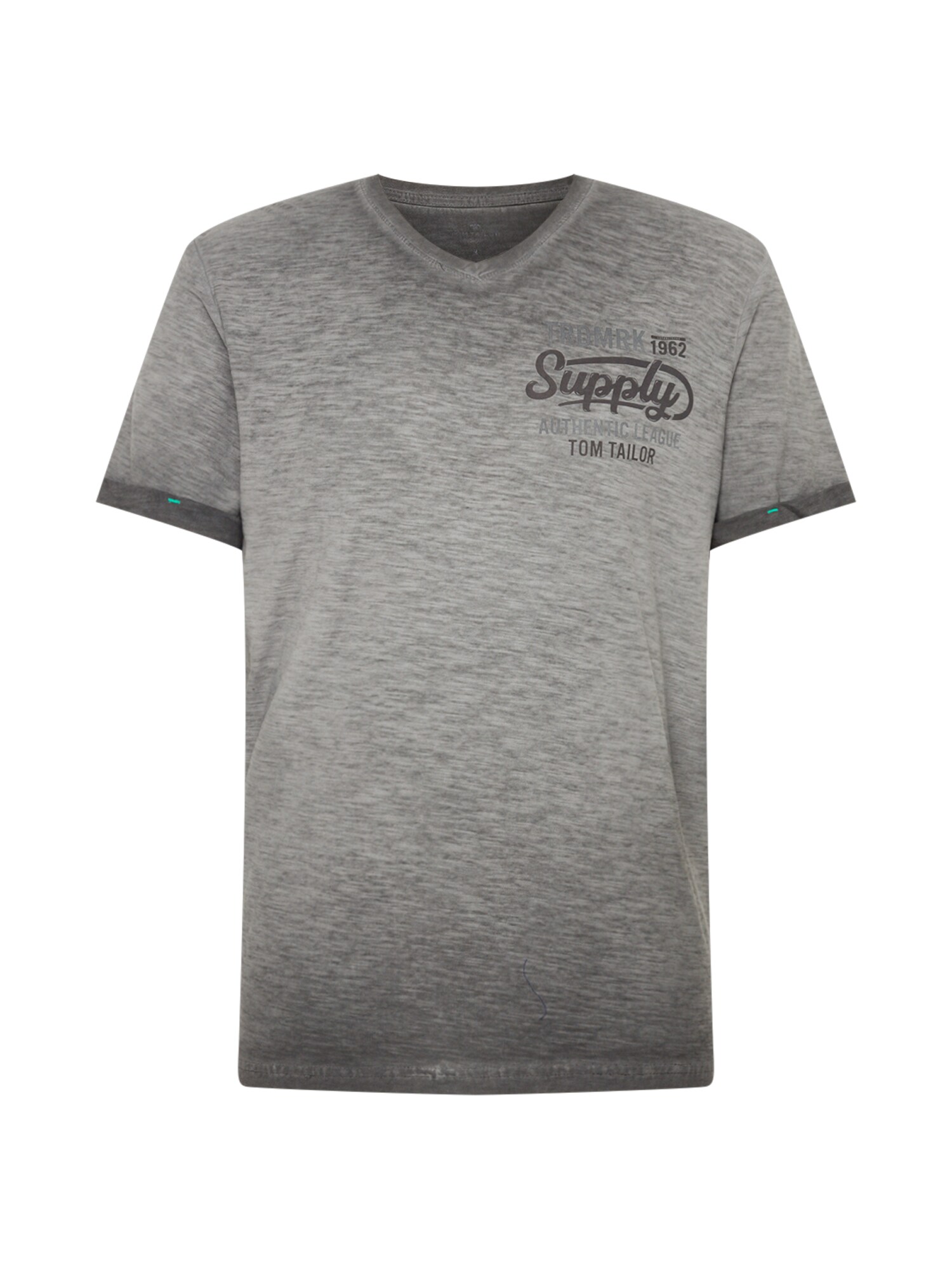 Tom Tailor Heren Shirt Donkergrijs tom tailor kopen in de aanbieding