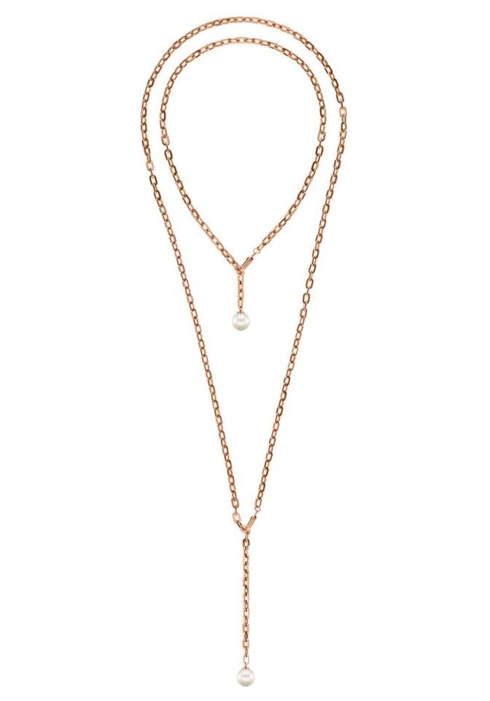 Liebeskind Berlin Kette Damen Größe One Size rosegold / perlweiß