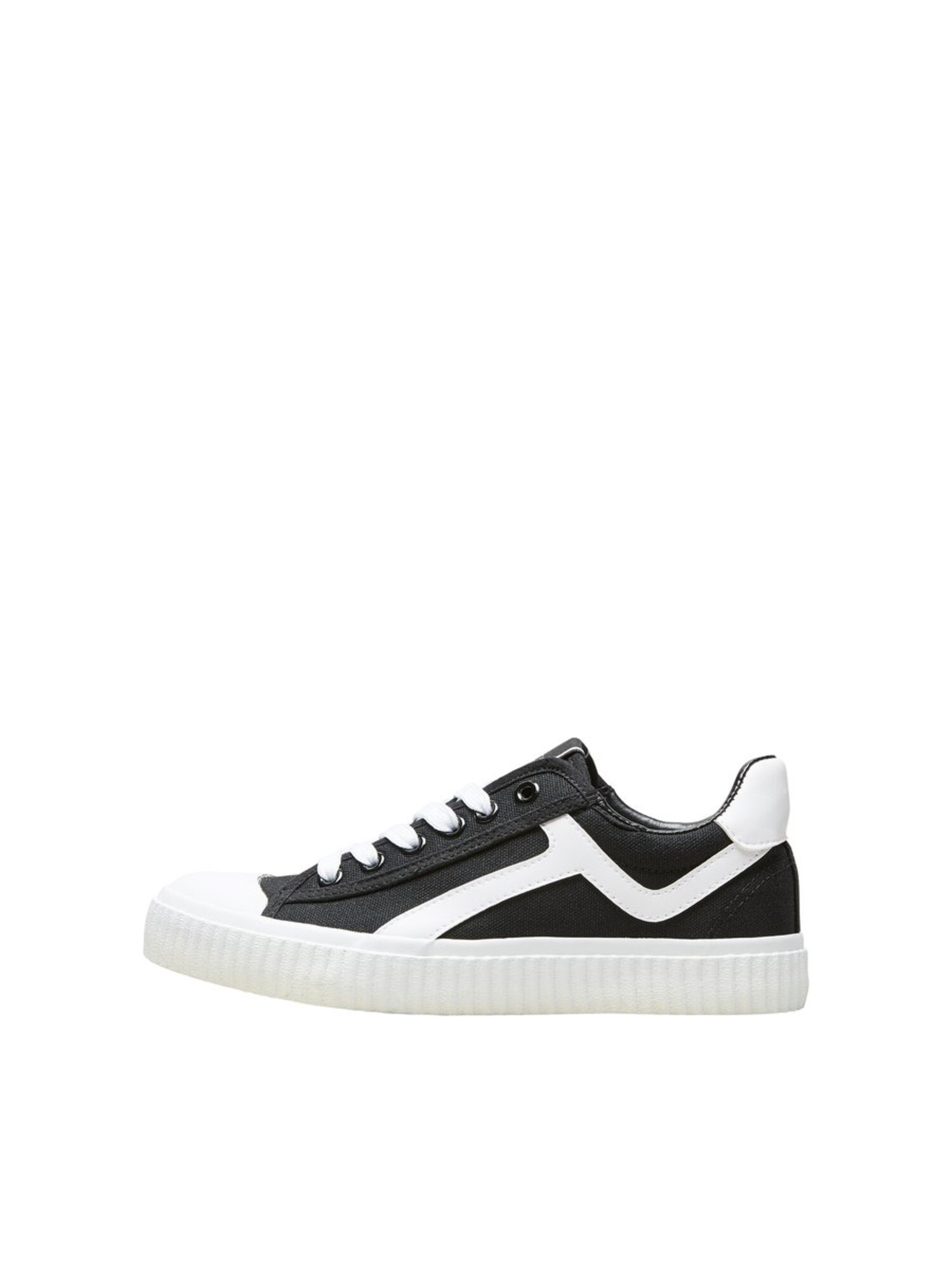 Selected Femme Dames Sneakers Laag Zwart selected femme kopen in de aanbieding